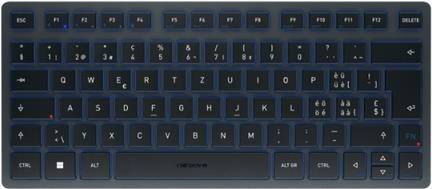 CHERRY TAS KW 7100 MINI BT Wireless CH-Layout Slate Blue (JK-7100CH-22)