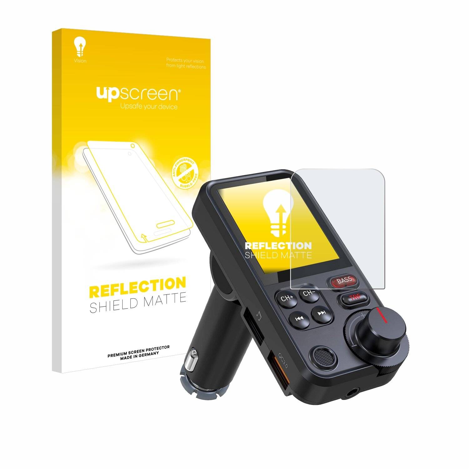 upscreen Reflection Shield Matte Premium Displayschutzfolie für Nulaxy