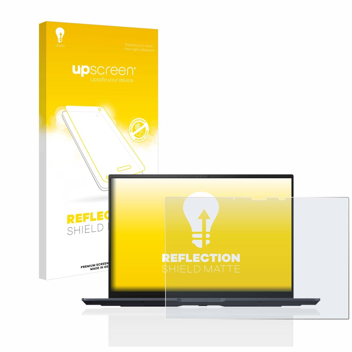 upscreen Reflection Shield Matte Premium Displayschutzfolie für Asus ZenBook 14 OLED