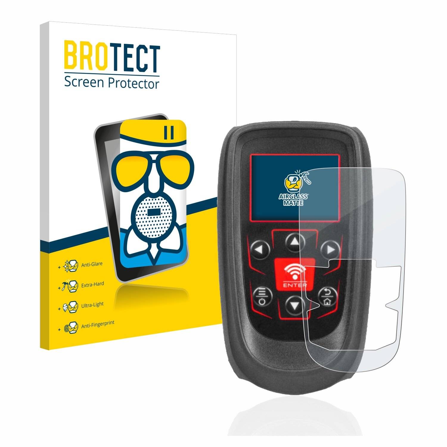 BROTECT AirGlass Matte Schutzglas Folie für Bartec TECH
