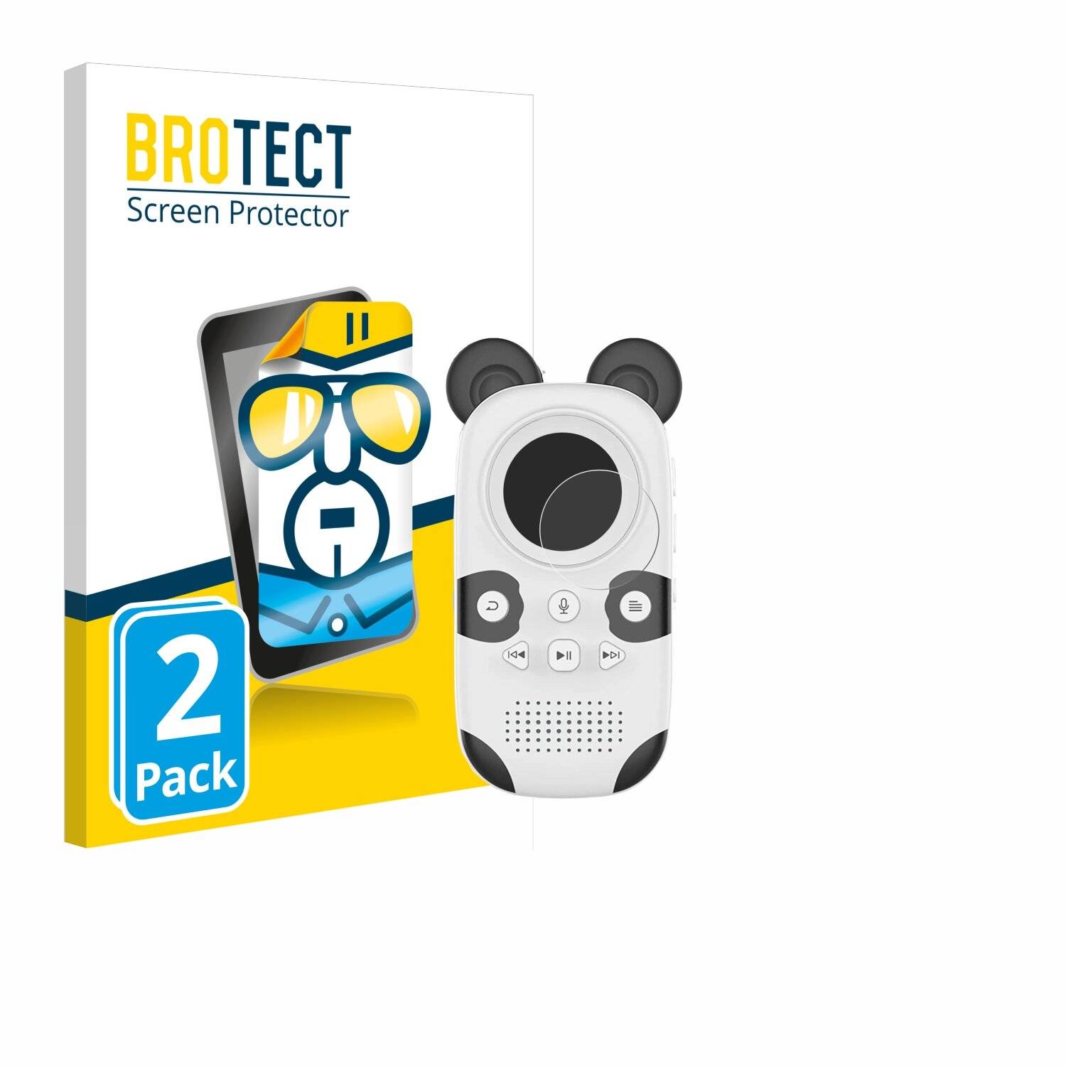 2x BROTECT HD-Clear Displayschutzfolie für Ruizu Cute Panda