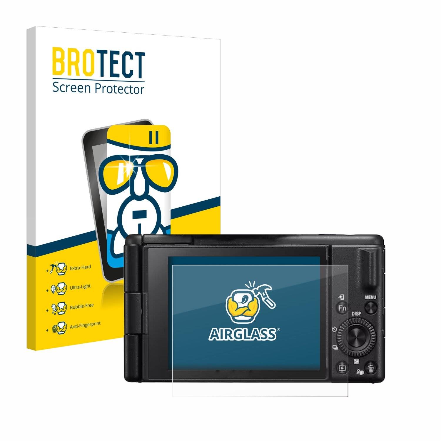 BROTECT AirGlass Schutzglas Folie für Sony ZV-1 II