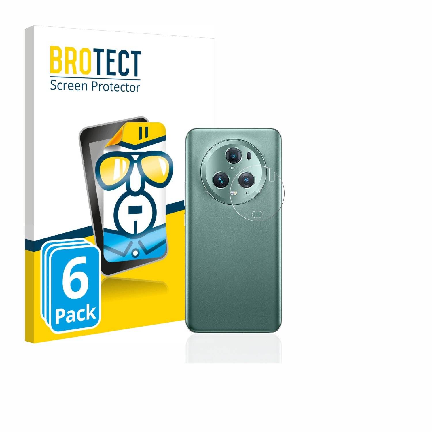 6x BROTECT HD-Clear Displayschutzfolie für Honor Magic 5 Pro (NUR
