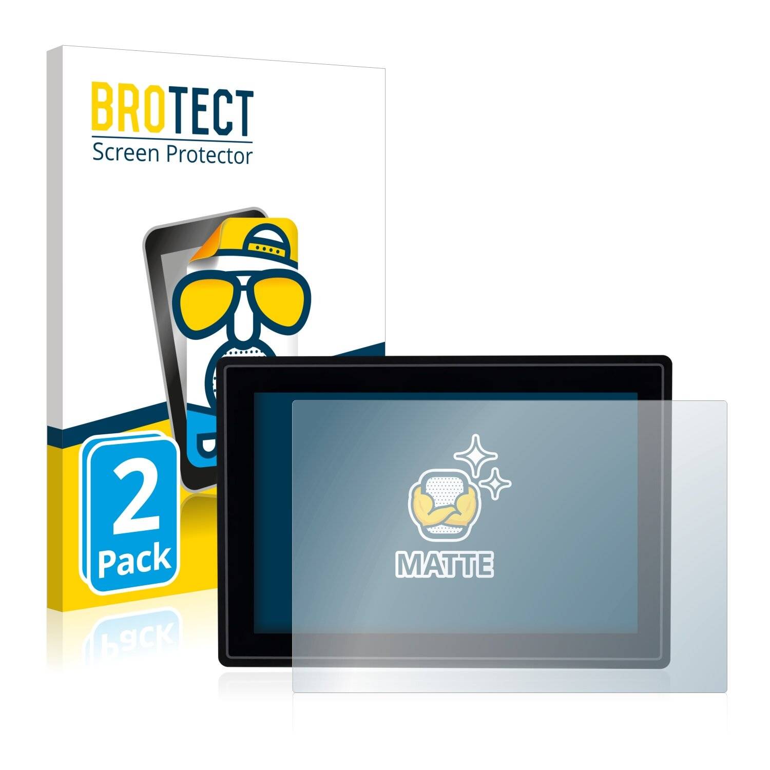 2x BROTECT Matte Displayschutzfolie für Rollei Smart Frame WiFi 100 - Entspiegelt,