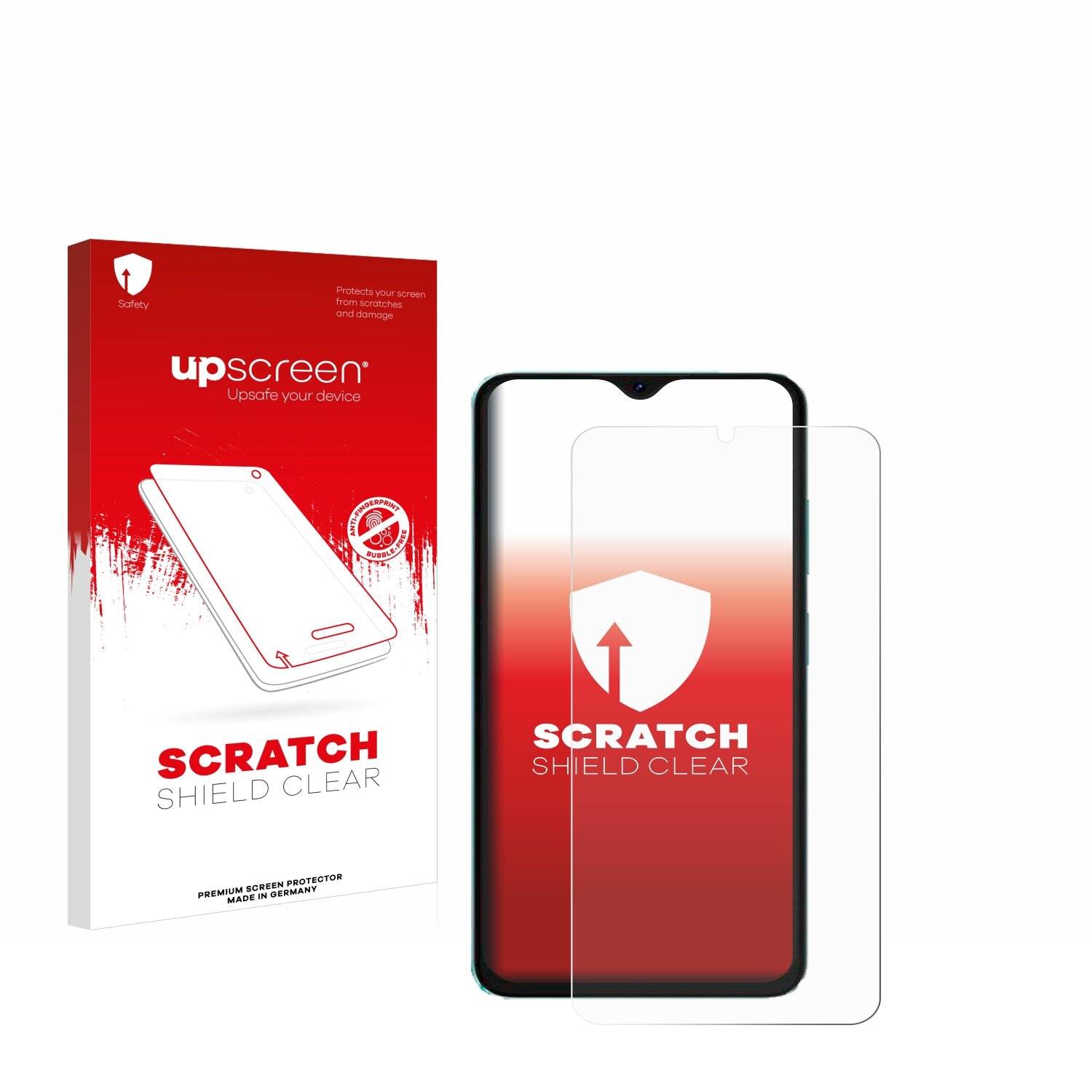 upscreen Scratch Shield Clear Premium Displayschutzfolie für Oscal