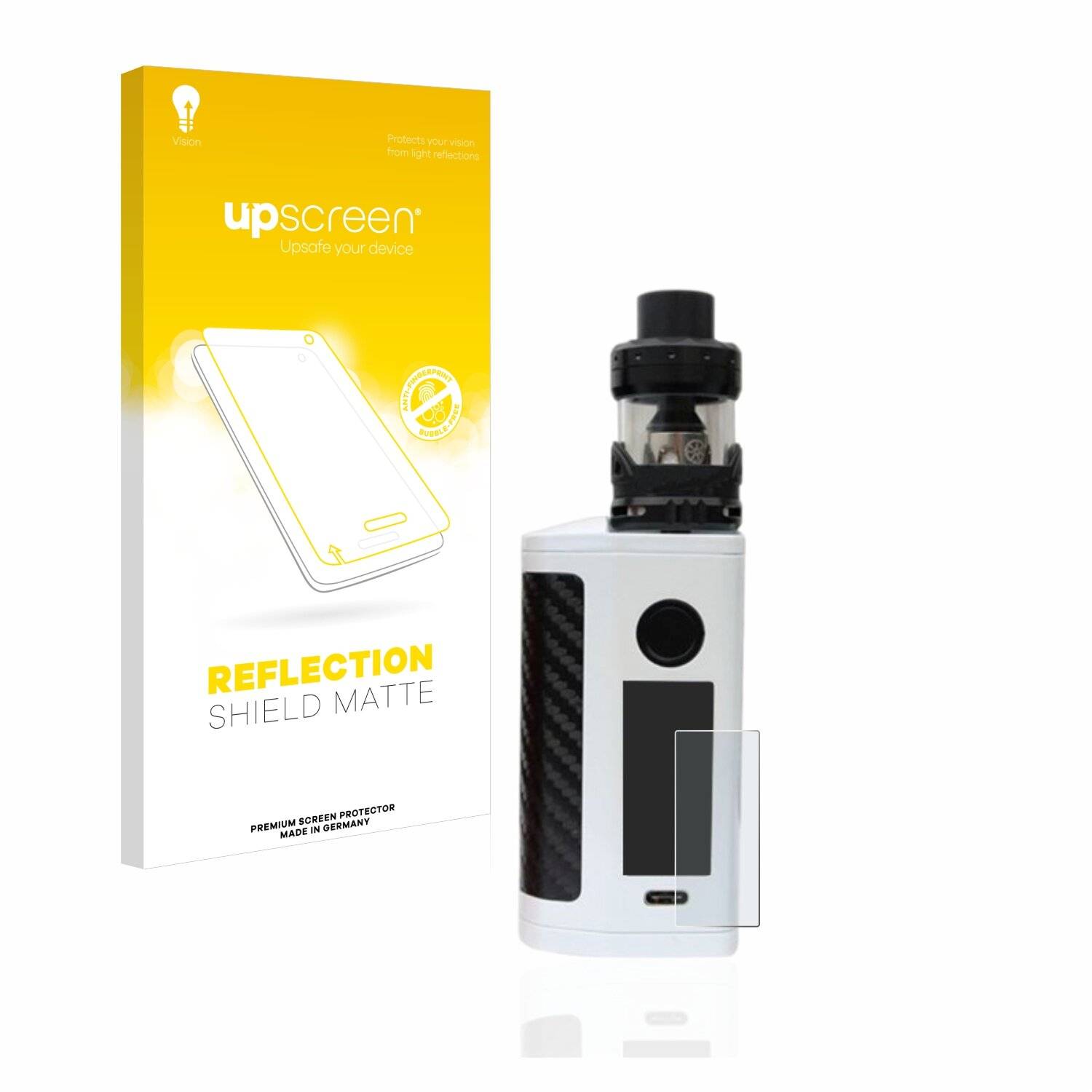 upscreen Reflection Shield Matte Premium Displayschutzfolie für Asmodus Minkin