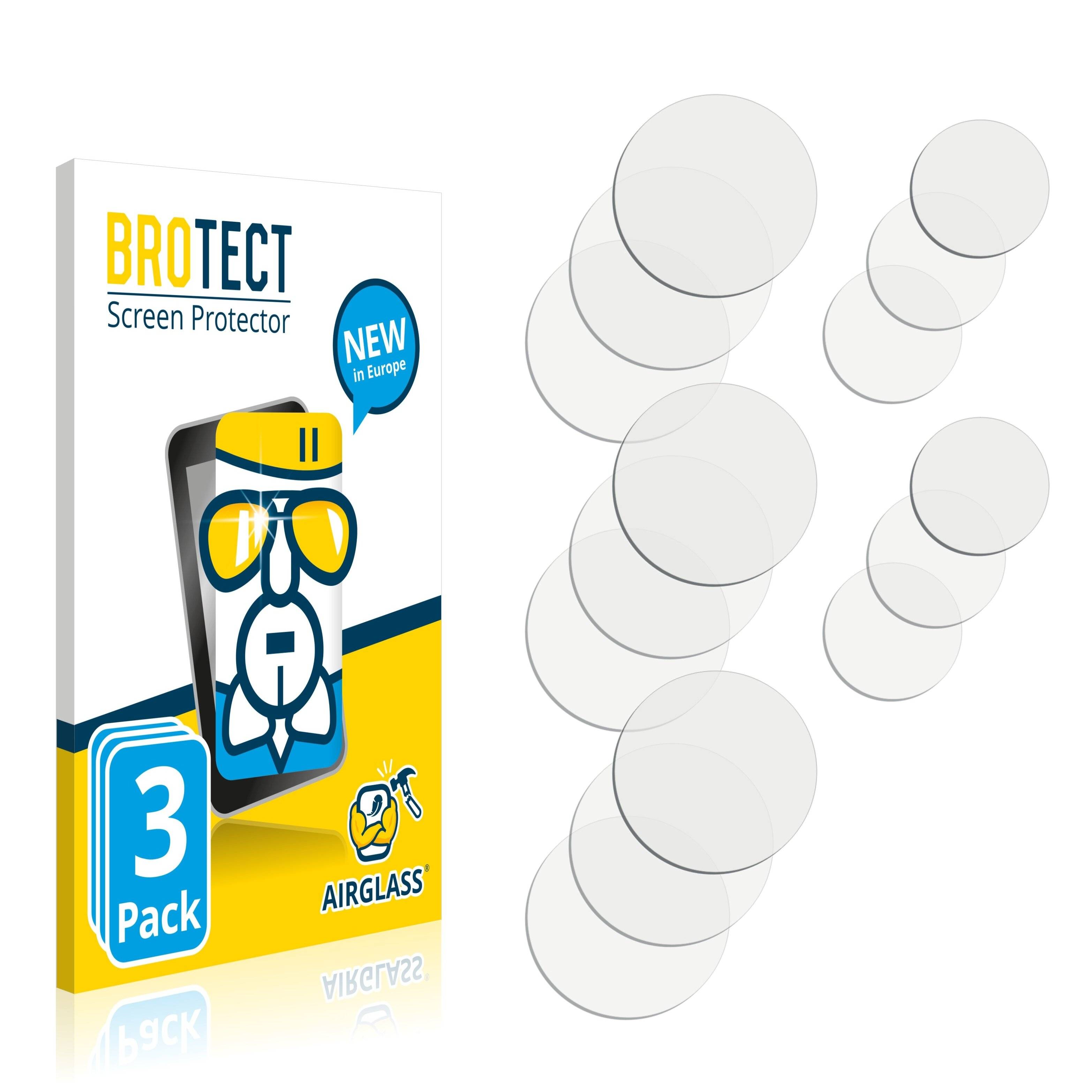 3x BROTECT AirGlass Schutzglas Folie für Samsung Galaxy S22 Ultra 5G Enterprise Edition (NUR