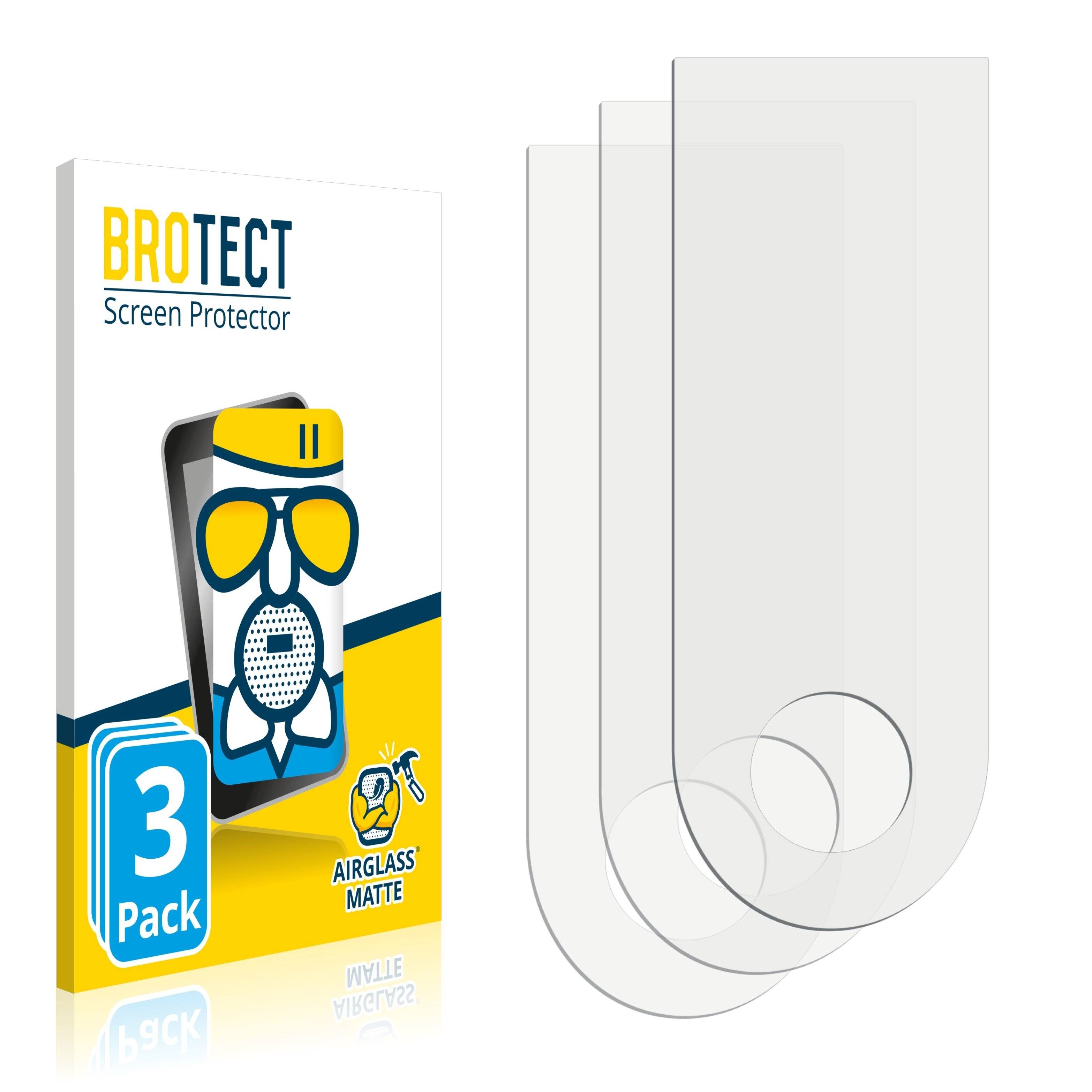 3x BROTECT AirGlass Matte Schutzglas Folie für NIU KQi3
