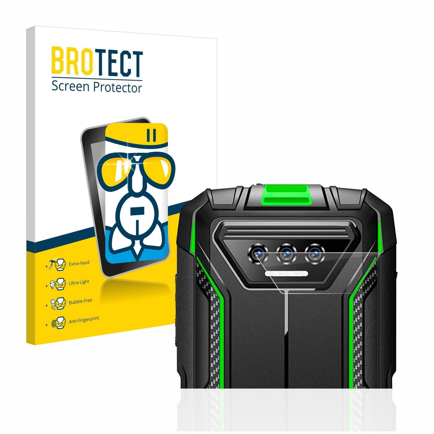 BROTECT AirGlass Schutzglas Folie für Doogee S41 Pro (NUR