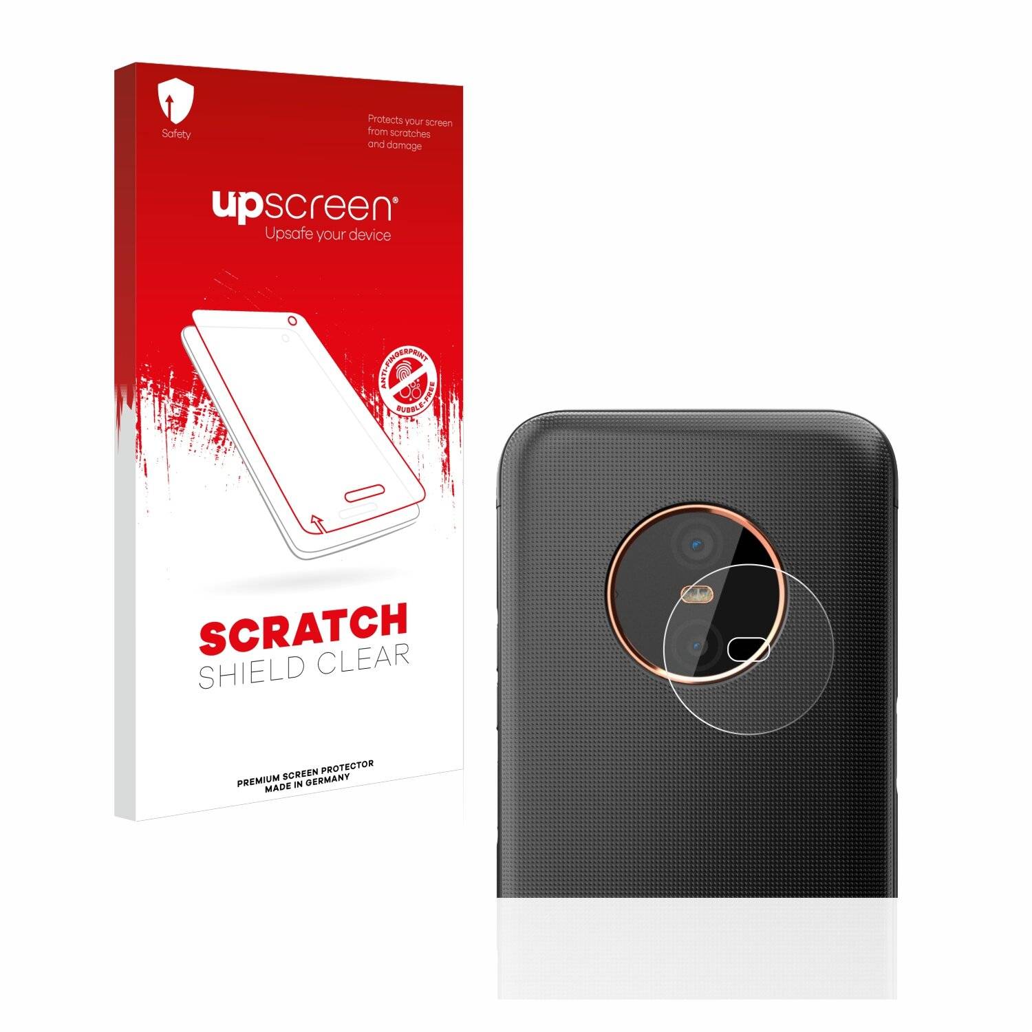 upscreen Scratch Shield Clear Premium Displayschutzfolie für Gigaset GX6 (NUR