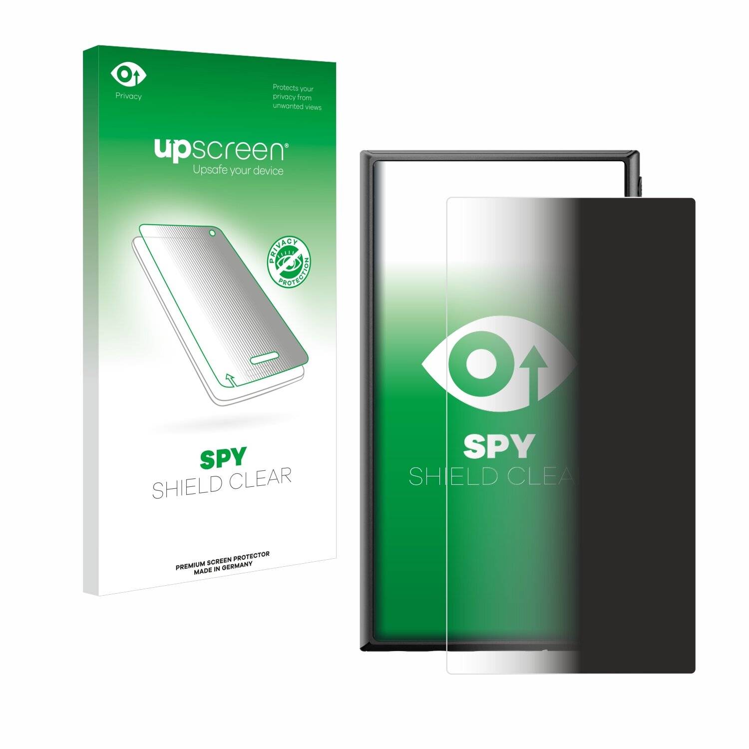 upscreen Spy Shield Clear Premium Blickschutzfolie für Sony