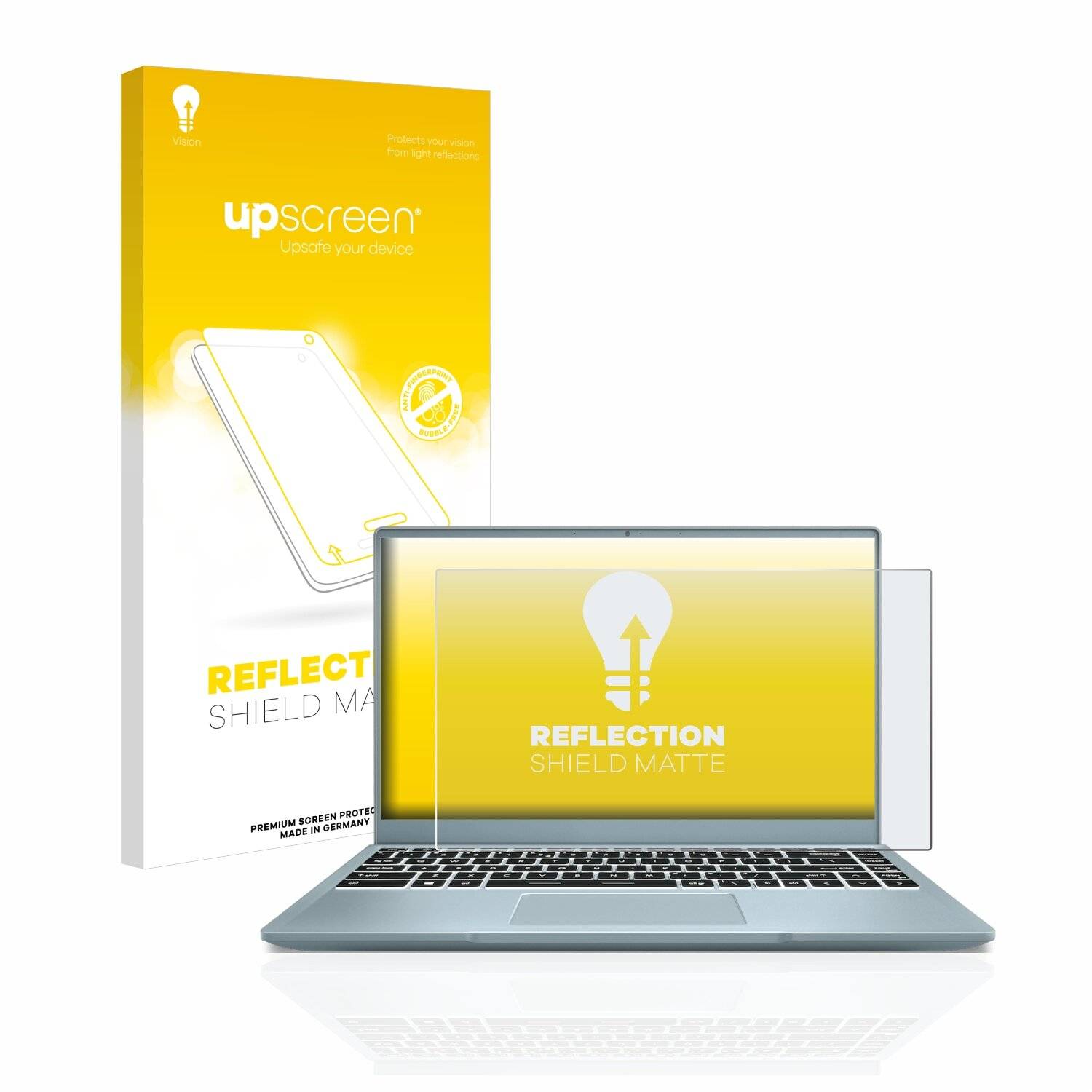 upscreen Reflection Shield Matte Premium Displayschutzfolie für MSI Modern