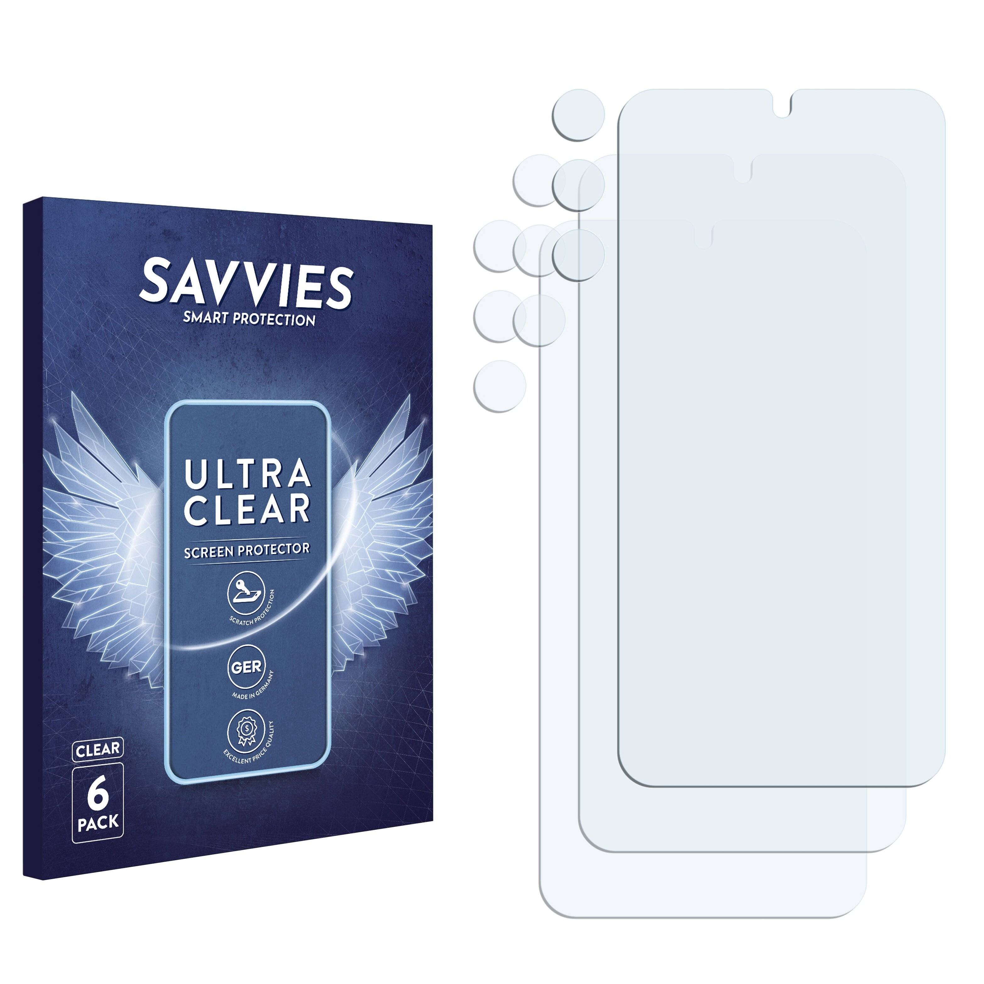 6x Savvies SU75 Displayschutzfolie für Samsung Galaxy S22 Enterprise Edition