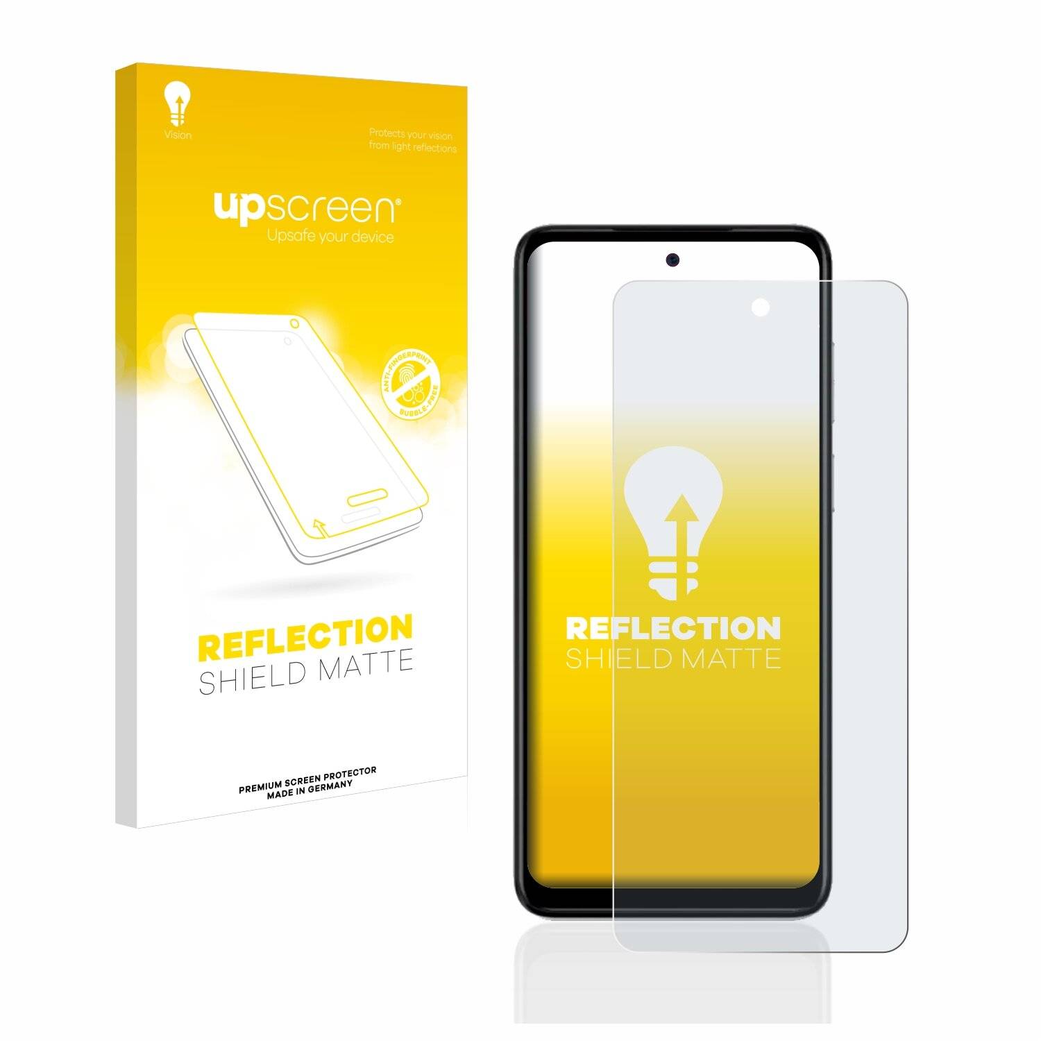 upscreen Reflection Shield Matte Premium Displayschutzfolie für Motorola Moto G