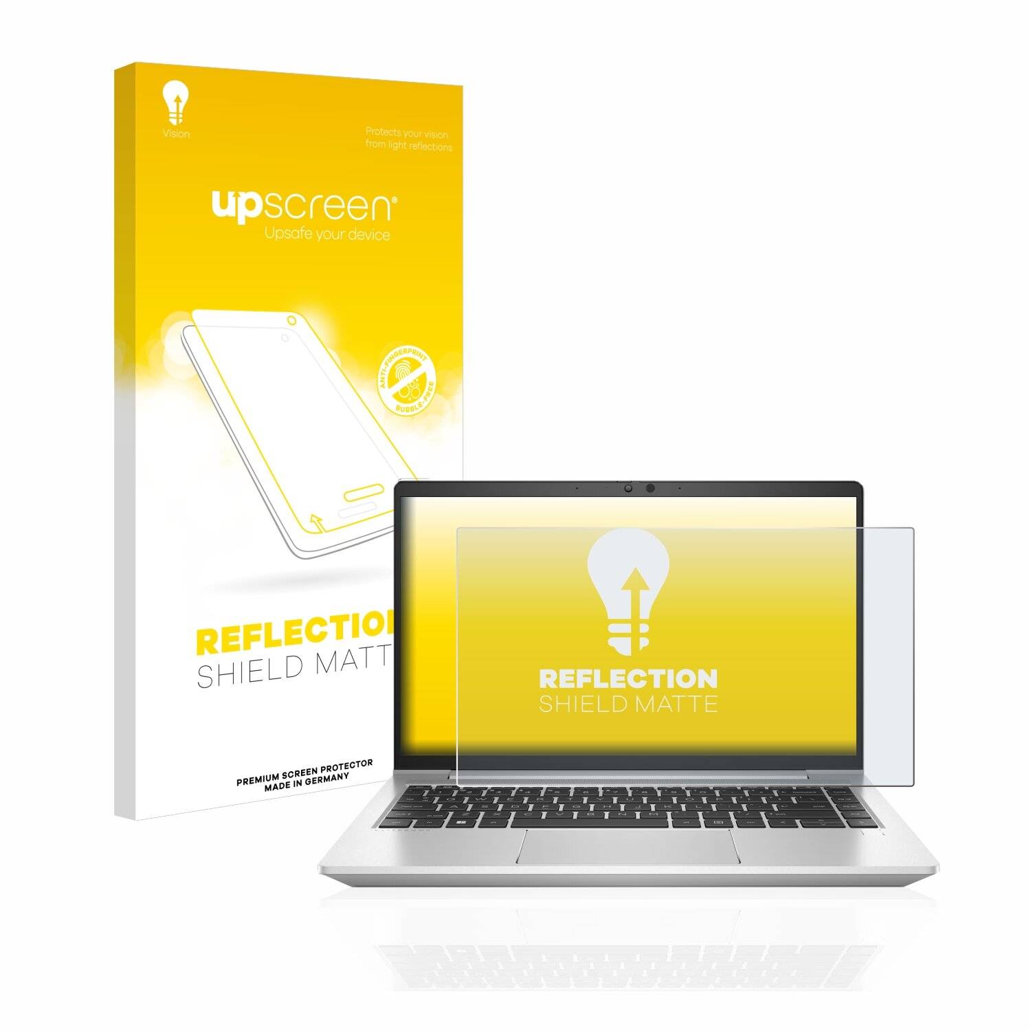 upscreen Reflection Shield Matte Premium Displayschutzfolie für HP EliteBook 640