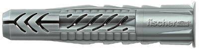 Fischer Universaldübel UX 6x35 R 062756 mit Rand (Inhalt 100 Stück) Install.Baumaterial