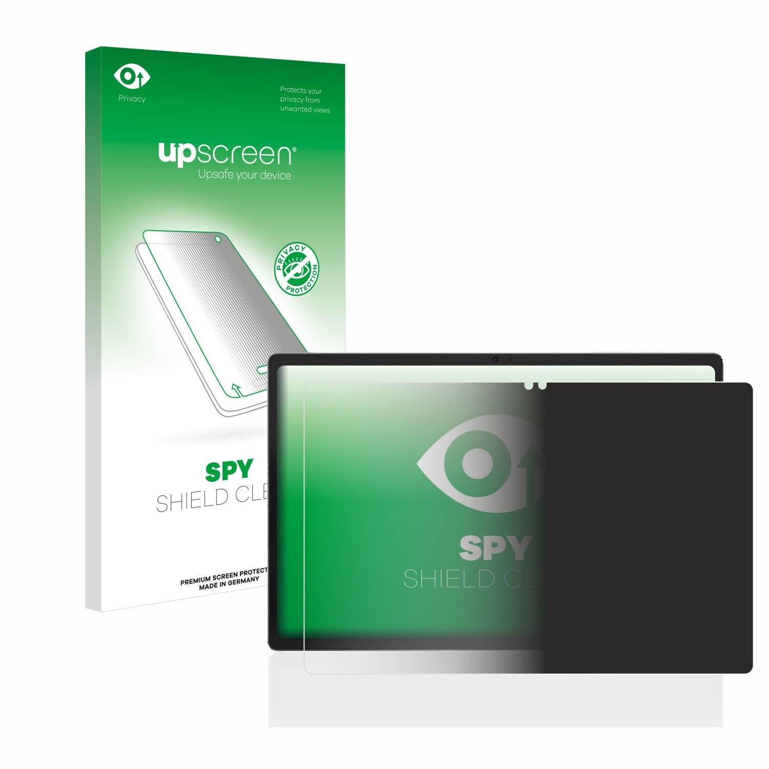 upscreen Spy Shield Clear Premium Blickschutzfolie für Jumper EZpad
