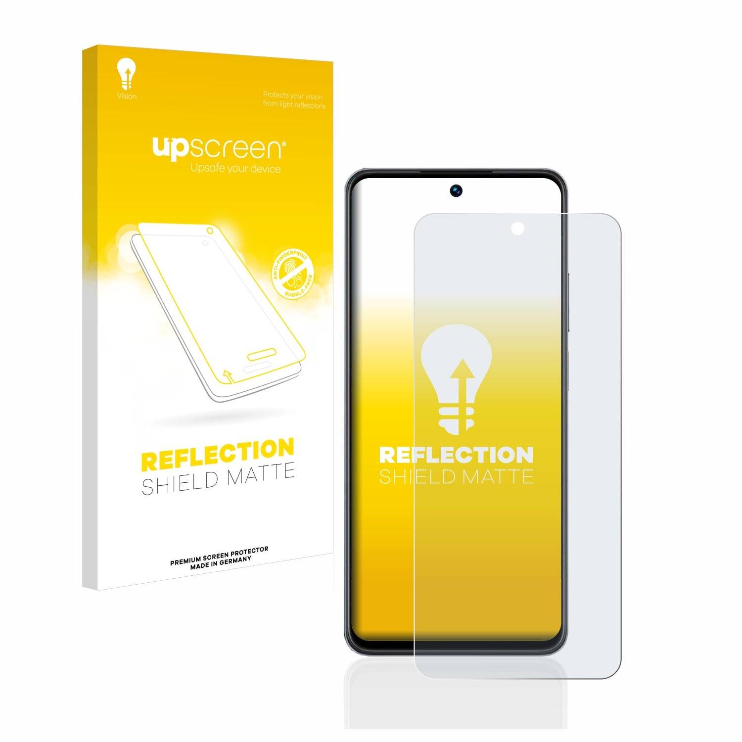 upscreen Reflection Shield Matte Premium Displayschutzfolie für realme