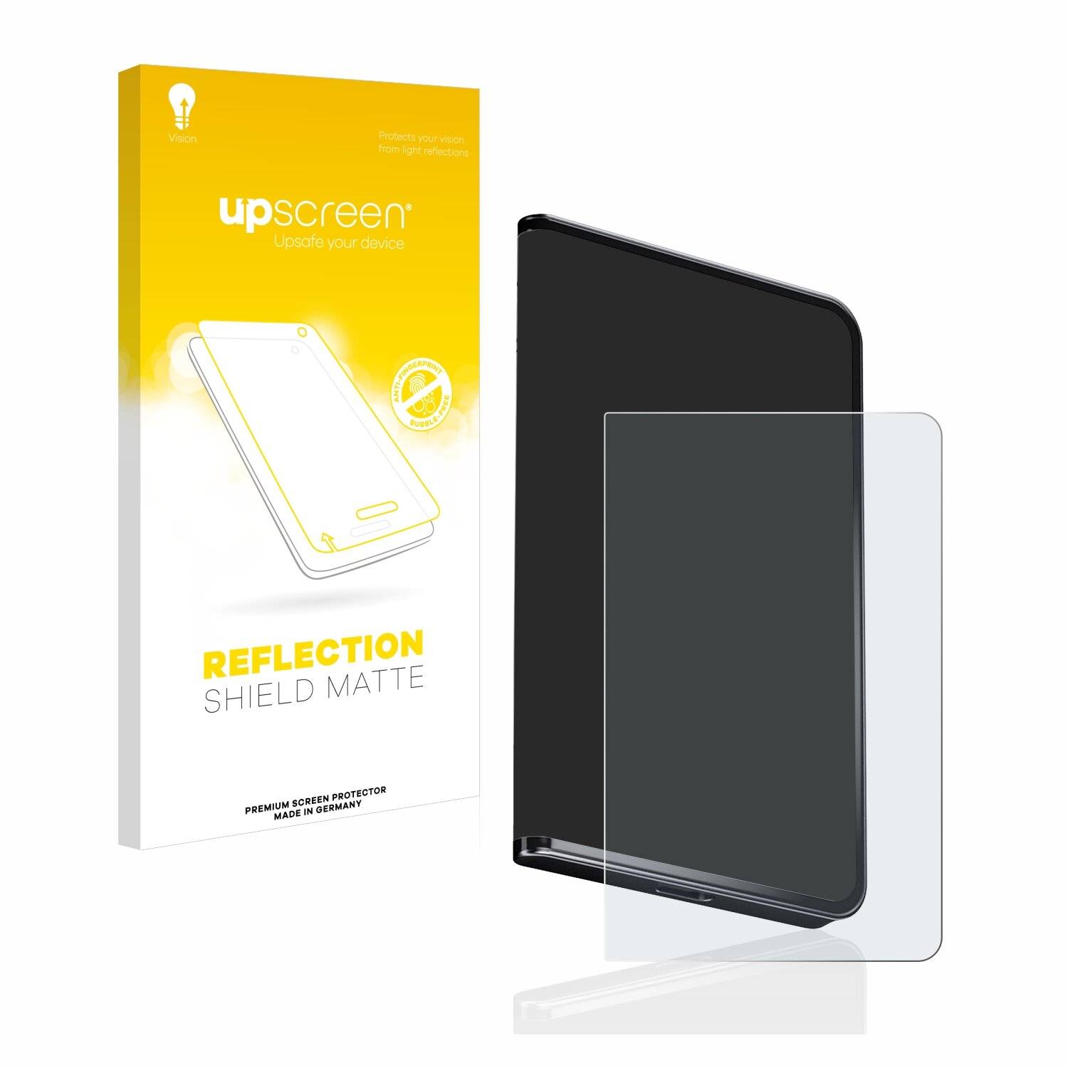 upscreen Reflection Shield Matte Premium Displayschutzfolie für Ledger Stax crypto