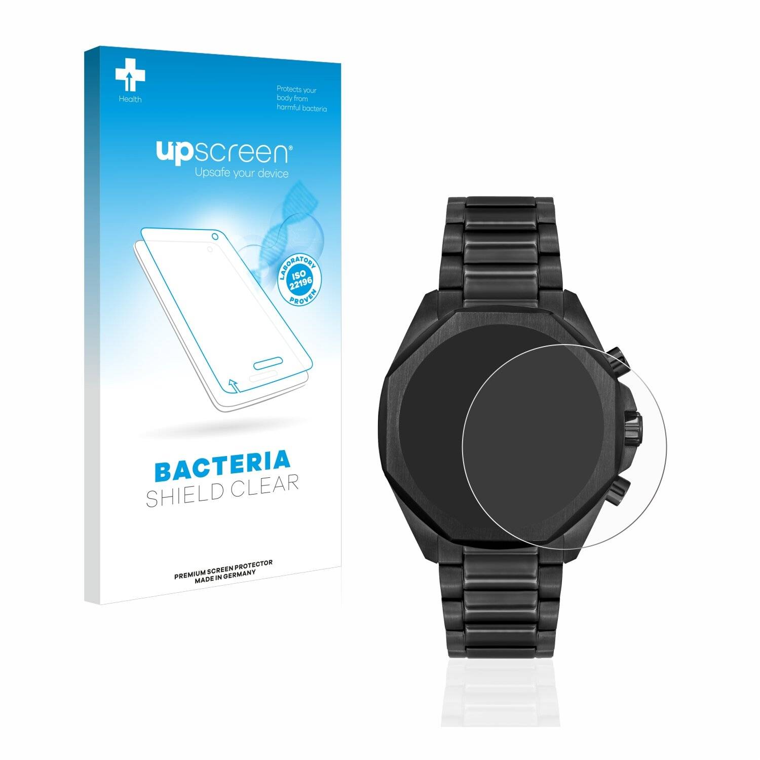 upscreen Bacteria Shield Clear Premium Antibakterielle Displayschutzfolie für Hugo Boss