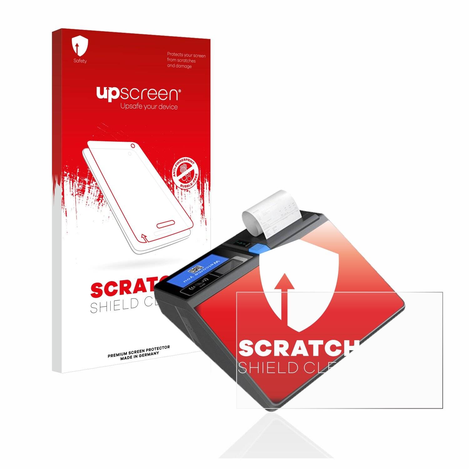 upscreen Scratch Shield Clear Premium Displayschutzfolie für Jassway Olimpia