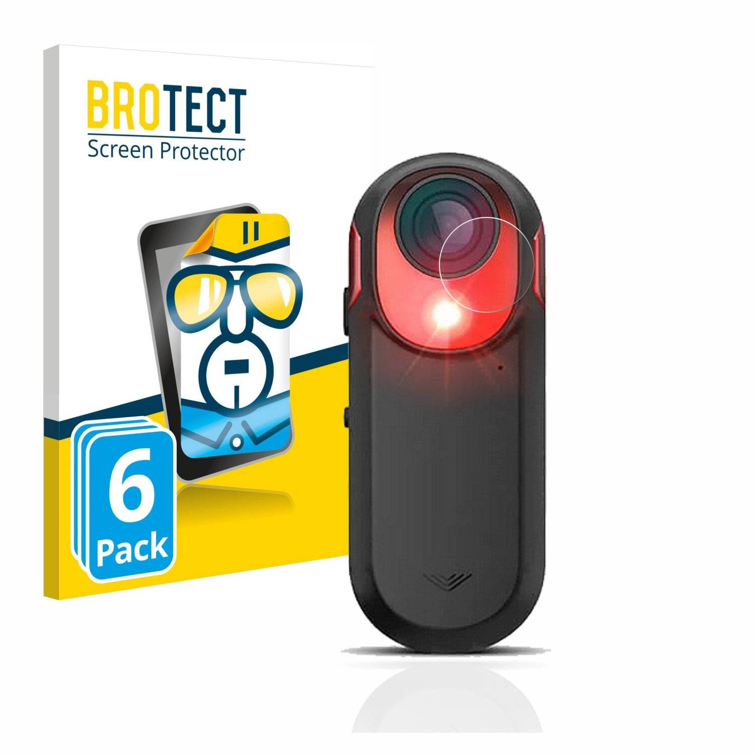 6x BROTECT HD-Clear Displayschutzfolie für Garmin Varia RCT