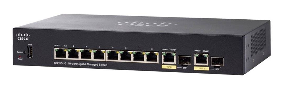 Cisco Small Business SG350-10 - Switch - L3 - managed