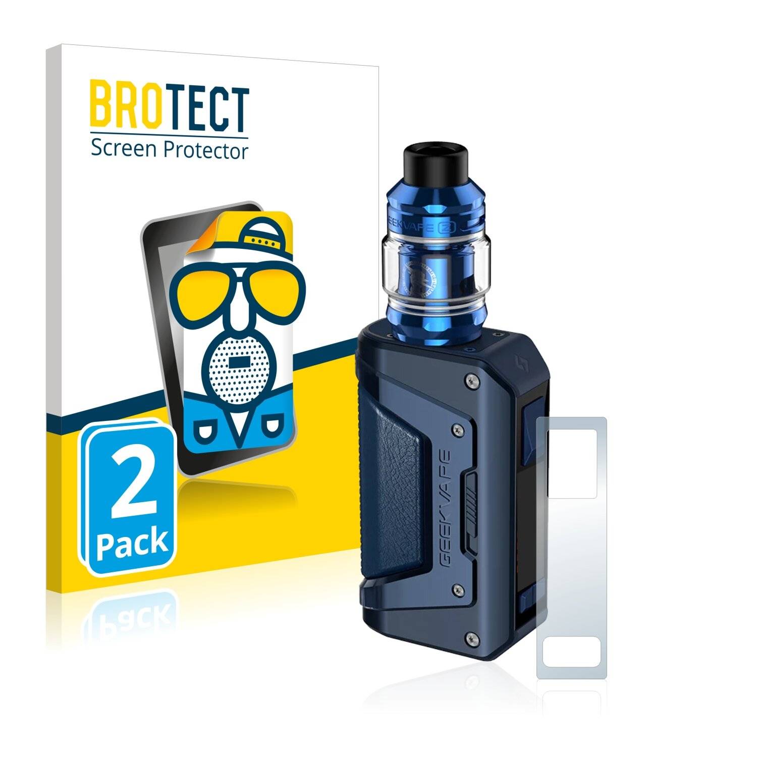2x BROTECT Matte Displayschutzfolie für GeekVape Aegis Legend 2 L200 - Entspiegelt,