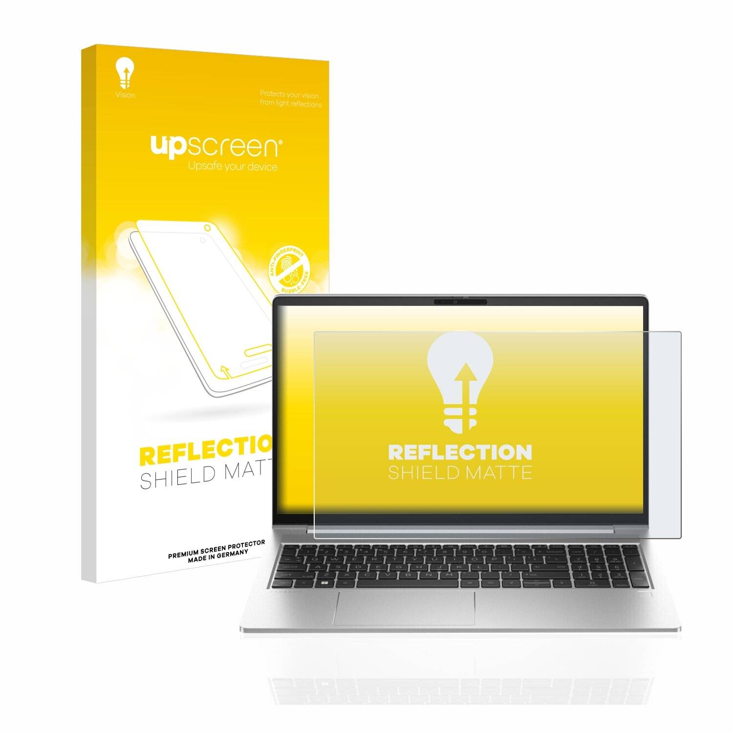 upscreen Reflection Shield Matte Premium Displayschutzfolie für HP ProBook 455