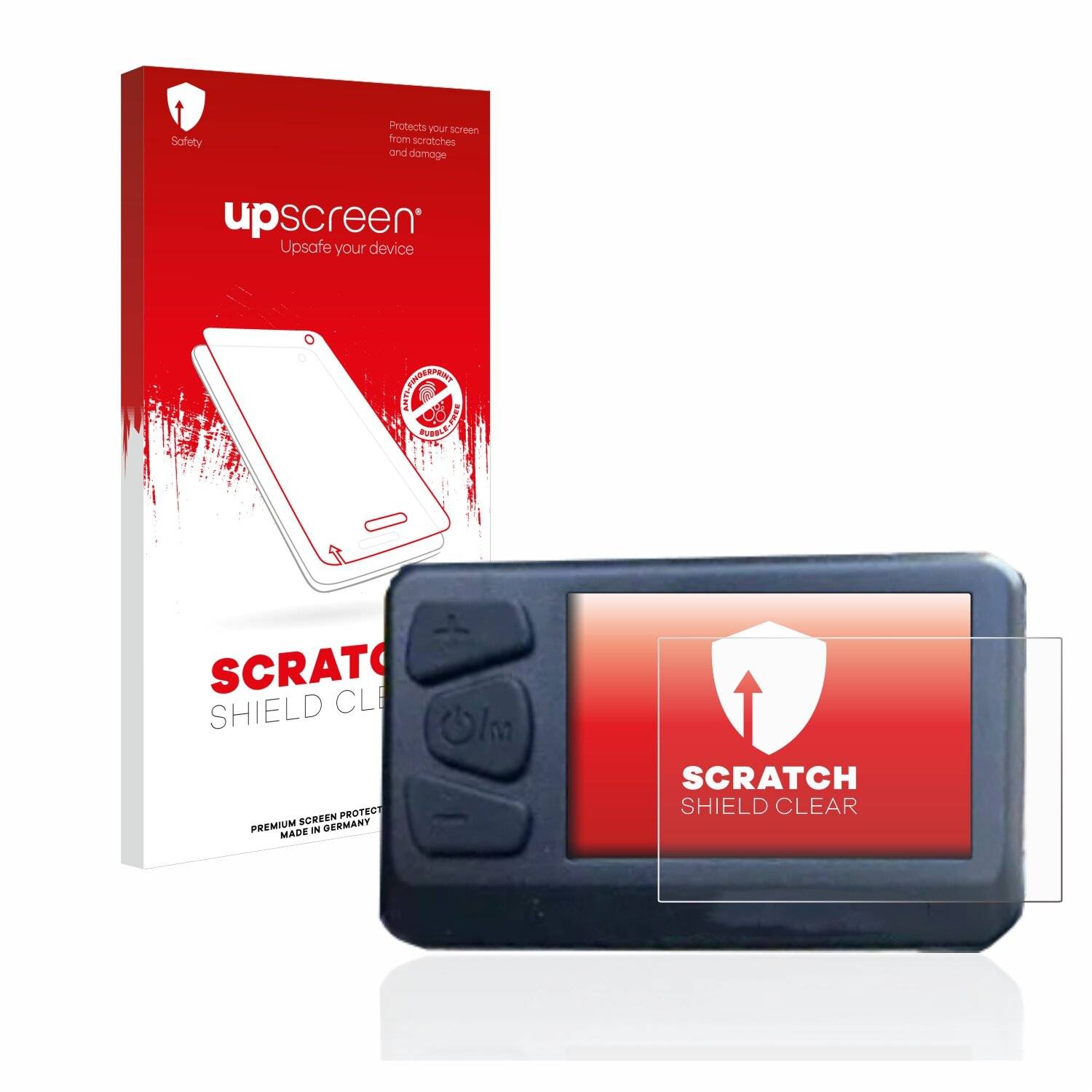 upscreen Scratch Shield Clear Premium Displayschutzfolie für Zündapp Z810 LCD