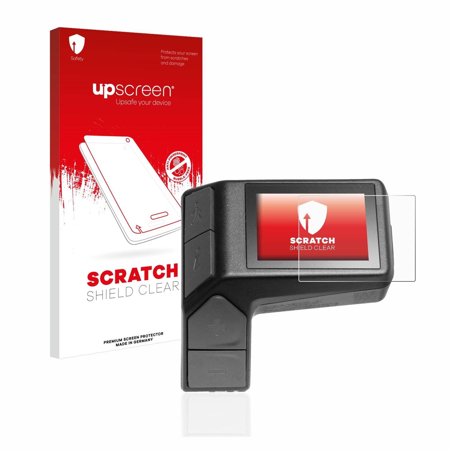 upscreen Scratch Shield Clear Premium Displayschutzfolie für Giant Ridecontrol