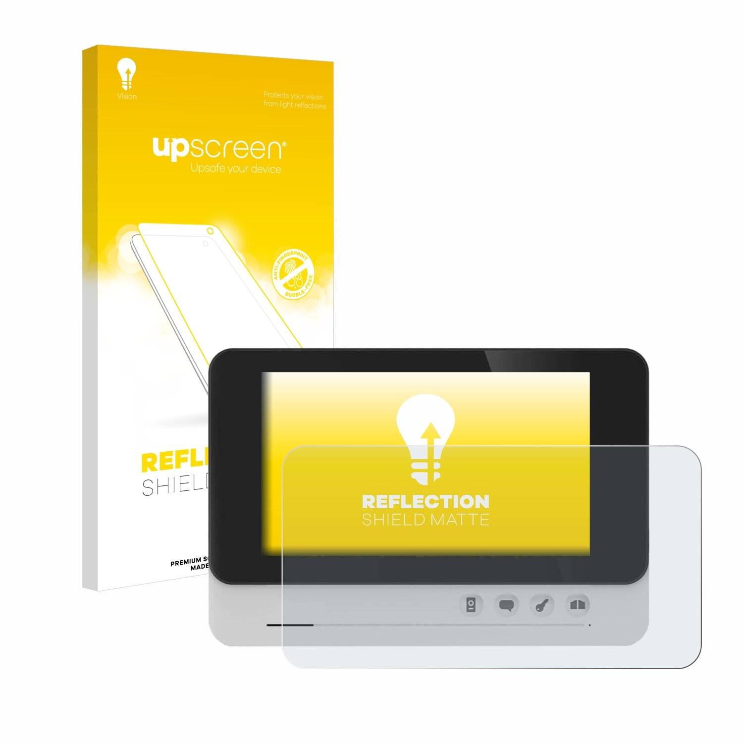 upscreen Reflection Shield Matte Premium Displayschutzfolie für Philips WelcomeEye