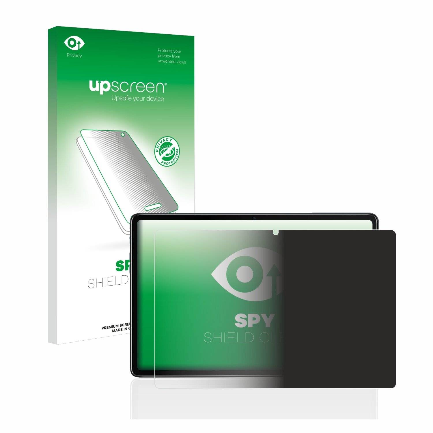 upscreen Spy Shield Clear Premium Blickschutzfolie für Blackview Tab 7
