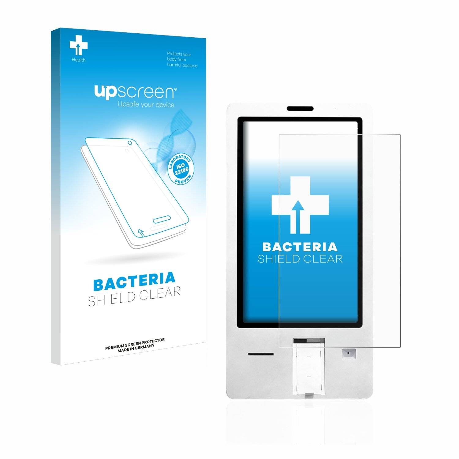 upscreen Bacteria Shield Clear Premium Antibakterielle Displayschutzfolie für Jassway