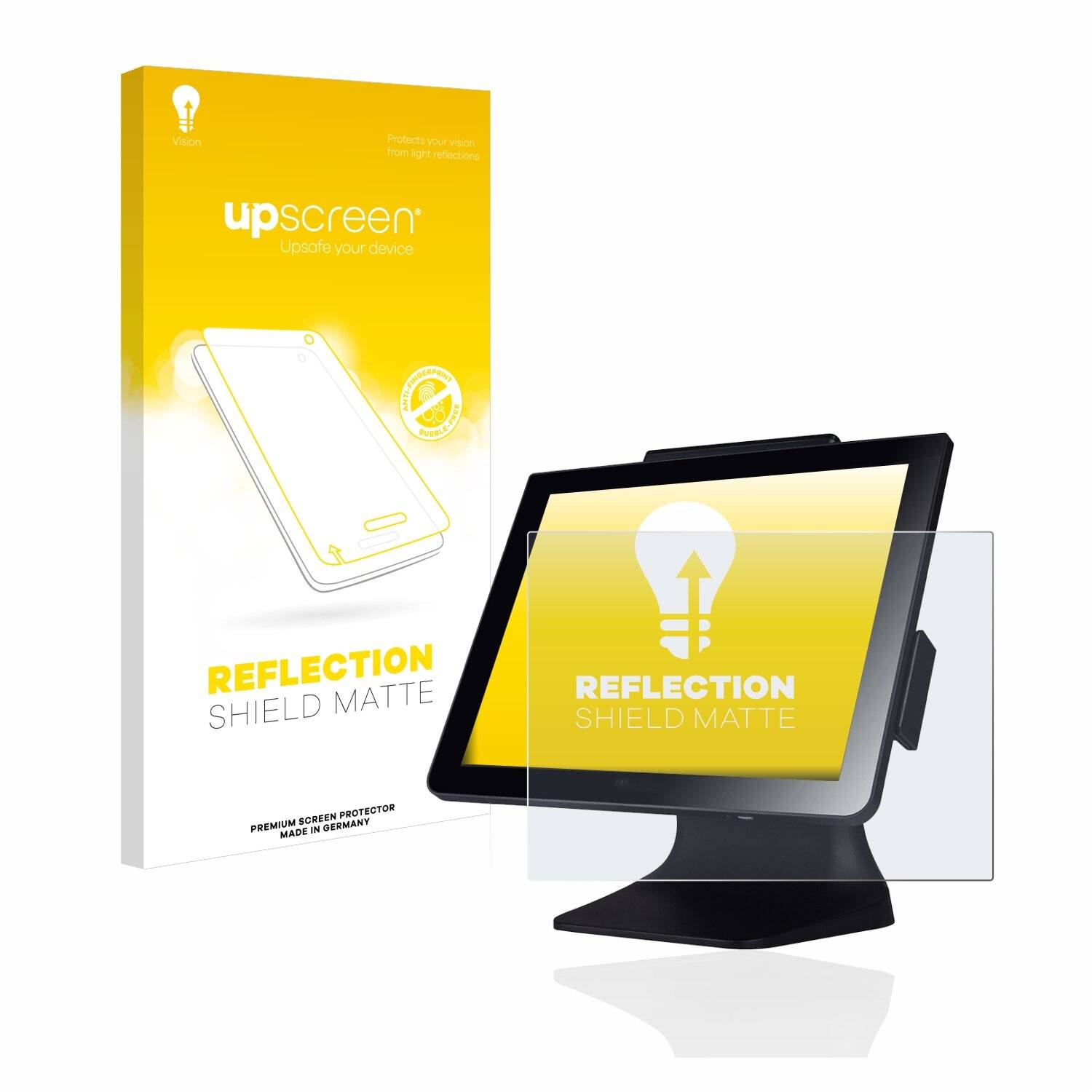 upscreen Reflection Shield Matte Premium Displayschutzfolie für Jassway Hades