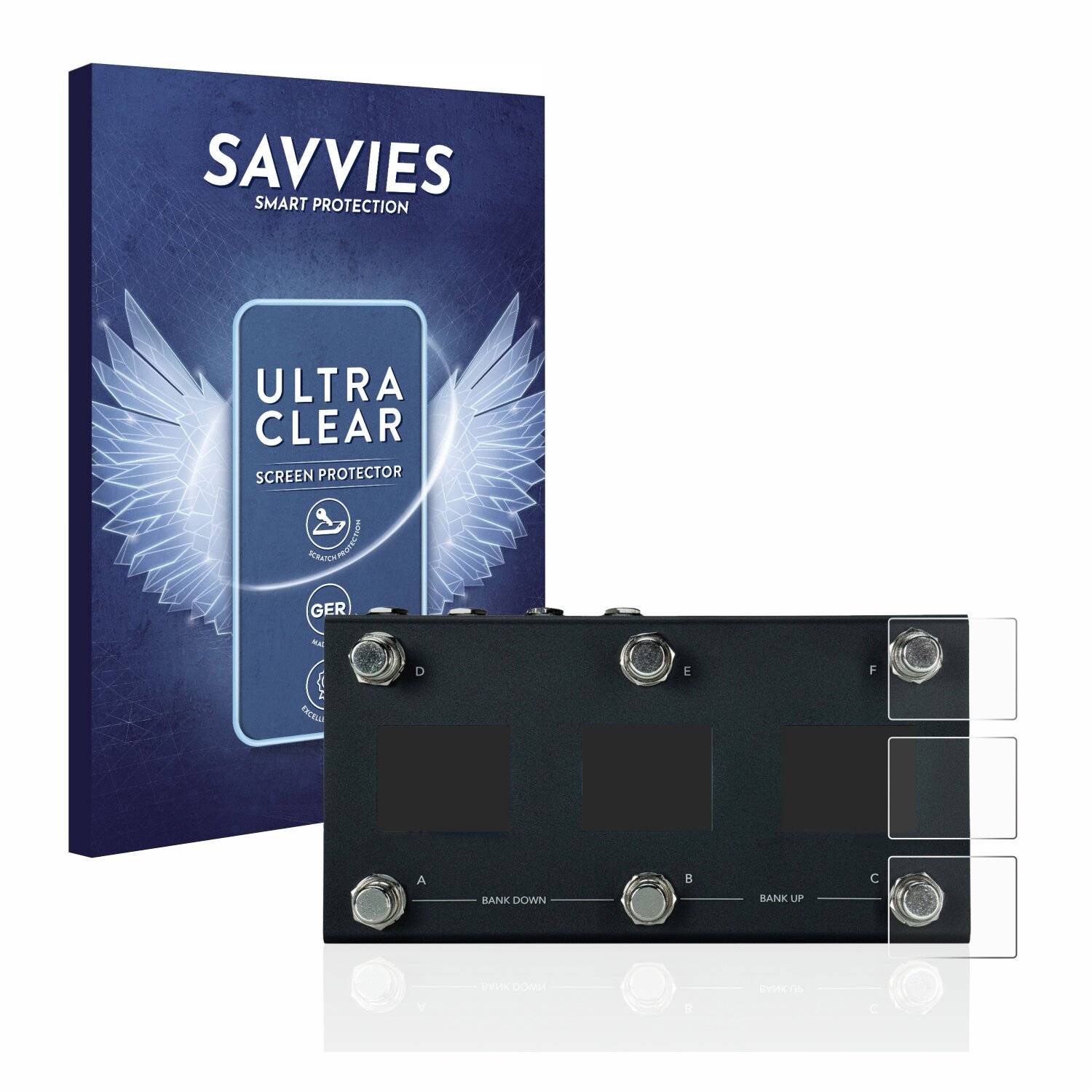 6x Savvies SU75 Displayschutzfolie für Morningstar MC6