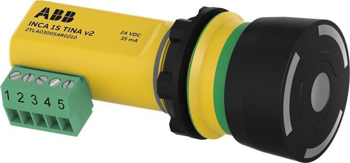 ABB Stotz S&J Maschinen-Stopp-Taster INCA 1S Tina v2