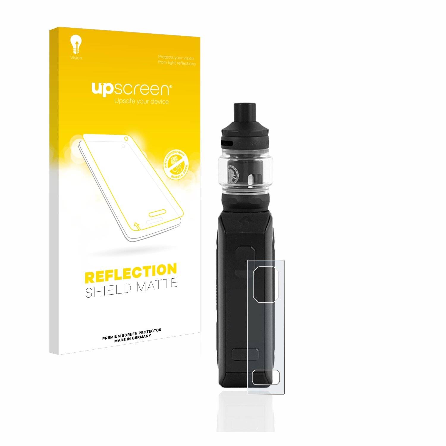 upscreen Reflection Shield Matte Premium Displayschutzfolie für GeekVape Aegis Mini 2