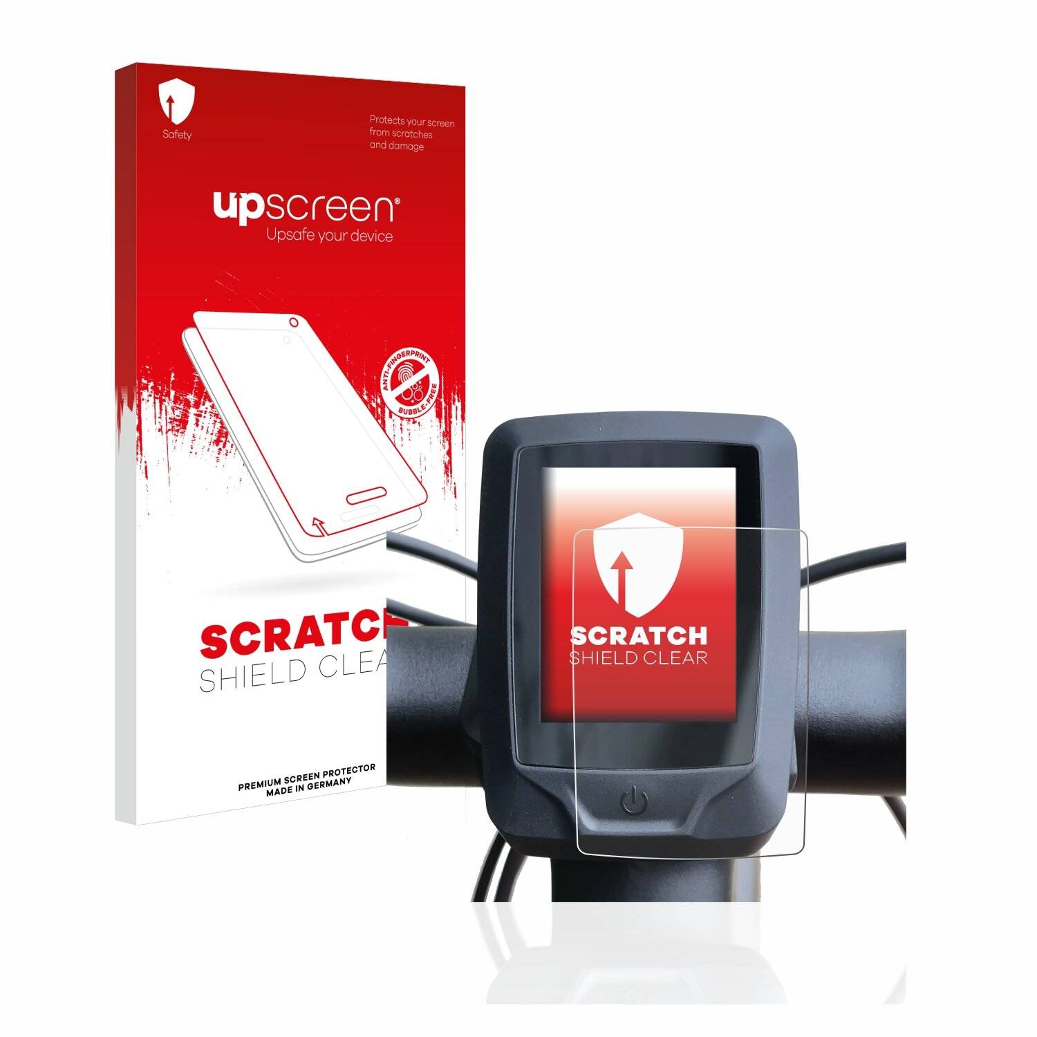 upscreen Scratch Shield Clear Premium Displayschutzfolie für Specialized turbo vado 4.0 2022