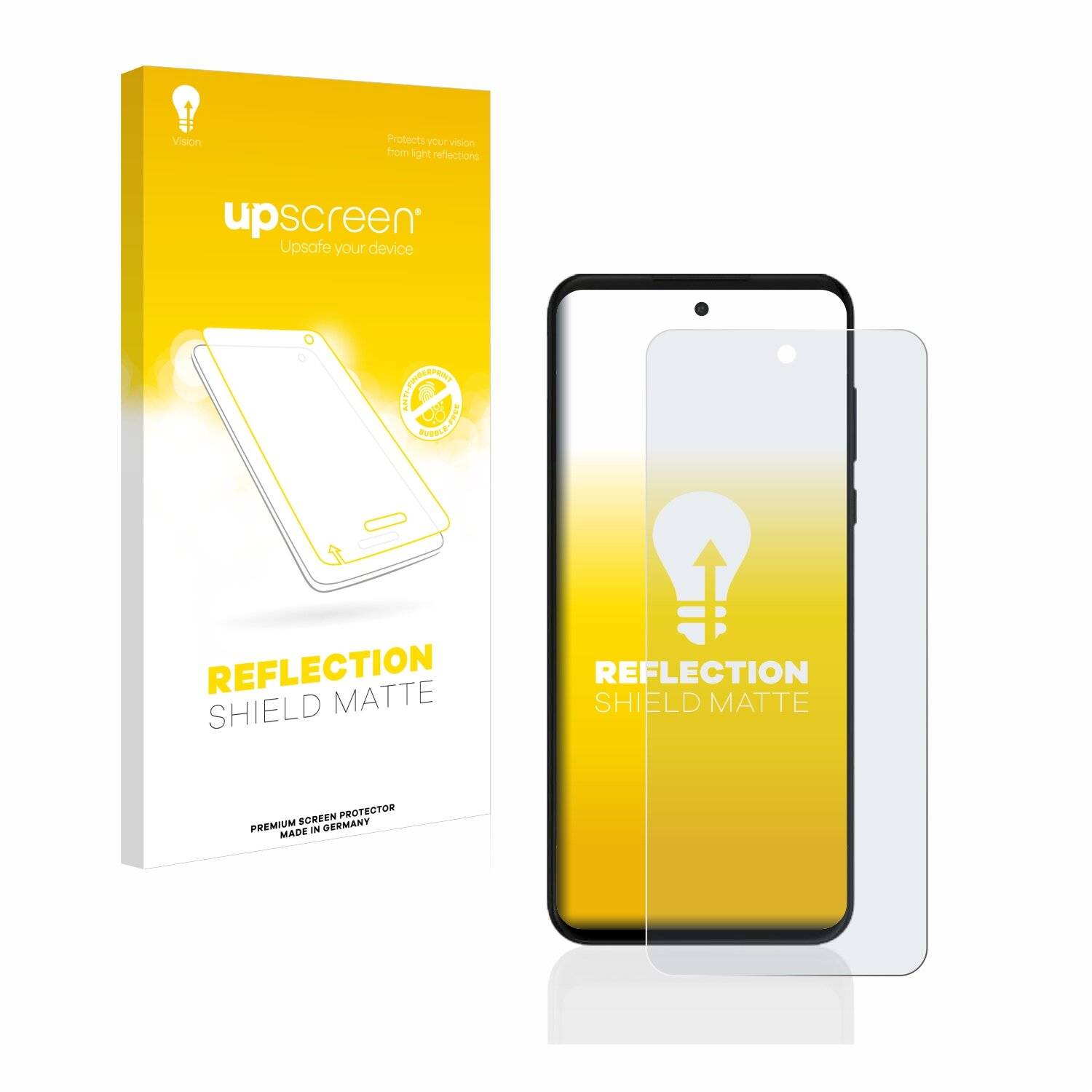 upscreen Reflection Shield Matte Premium Displayschutzfolie für Motorola Moto G Power