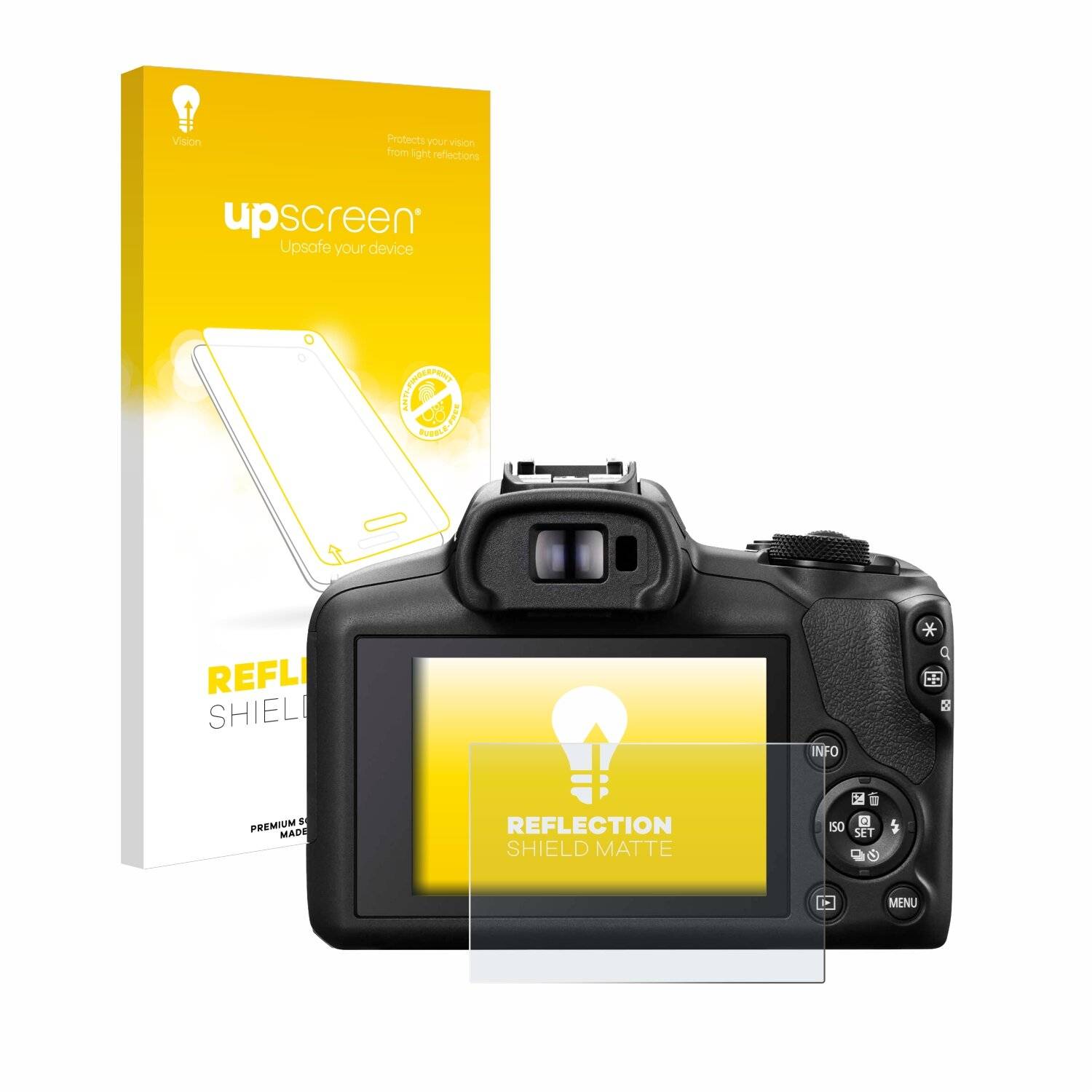 upscreen Reflection Shield Matte Premium Displayschutzfolie für Canon EOS