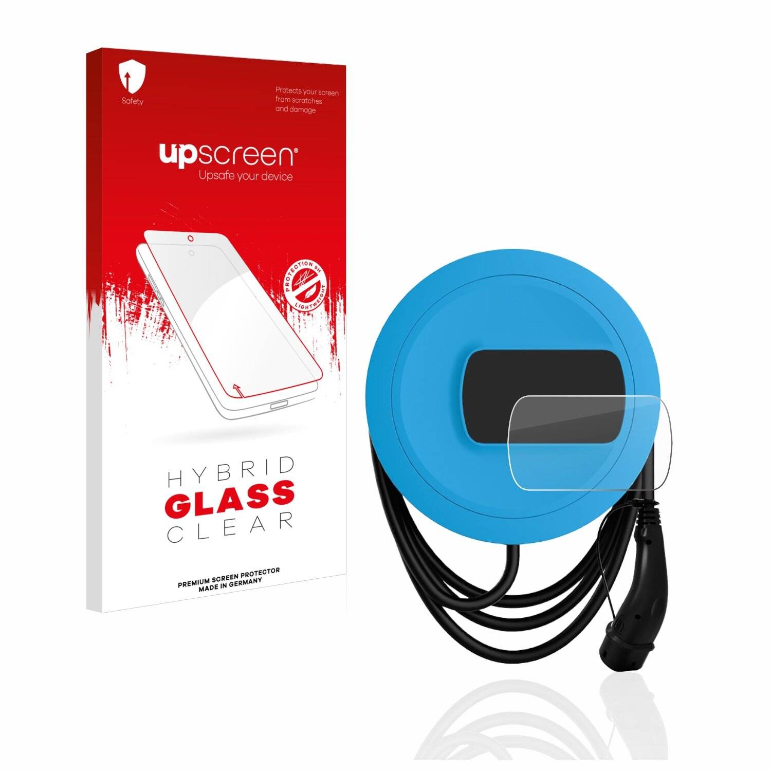 upscreen Hybrid Glass Clear Premium Schutzglas Folie für Katek