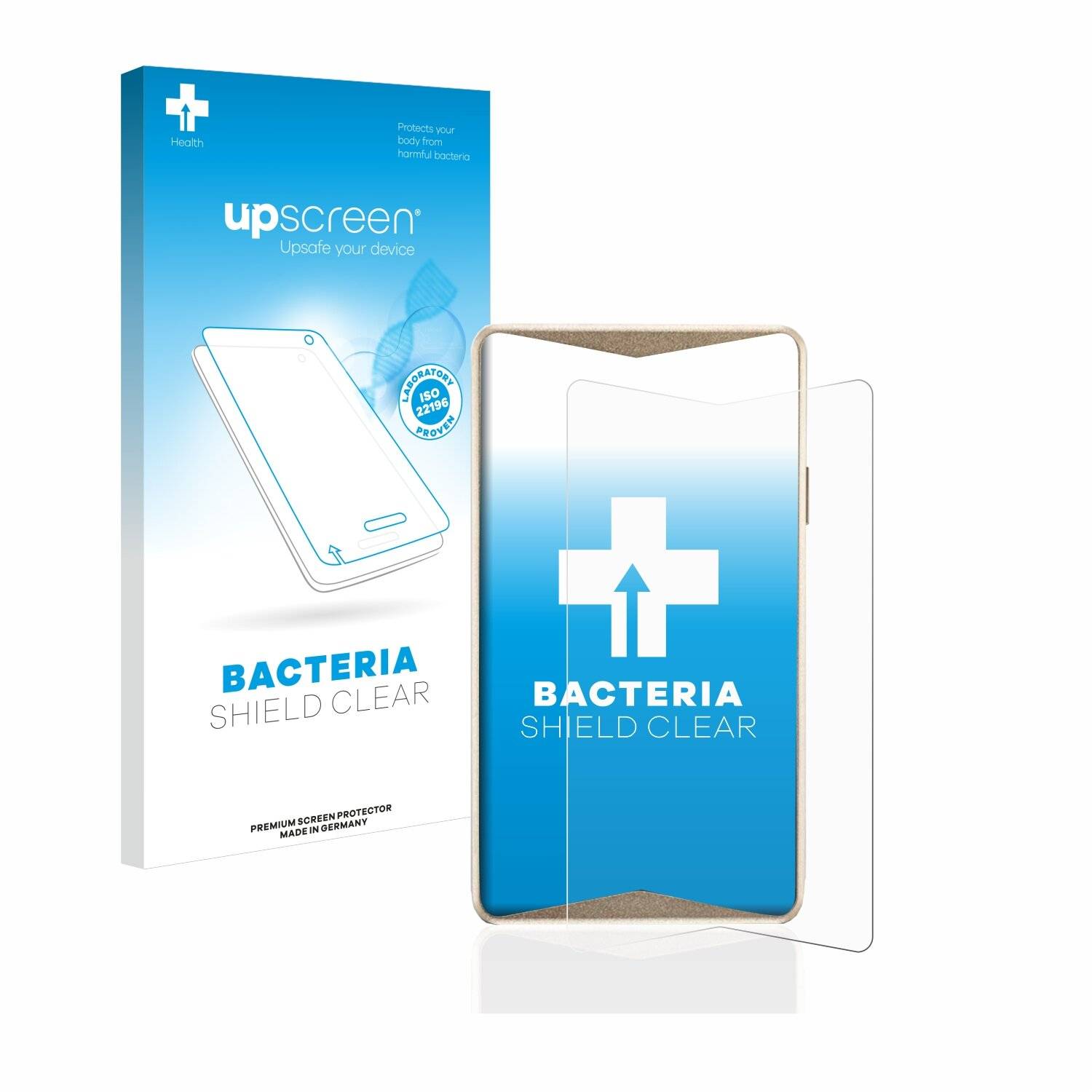 upscreen Bacteria Shield Clear Premium Antibakterielle Displayschutzfolie für ELLIPAL Titan