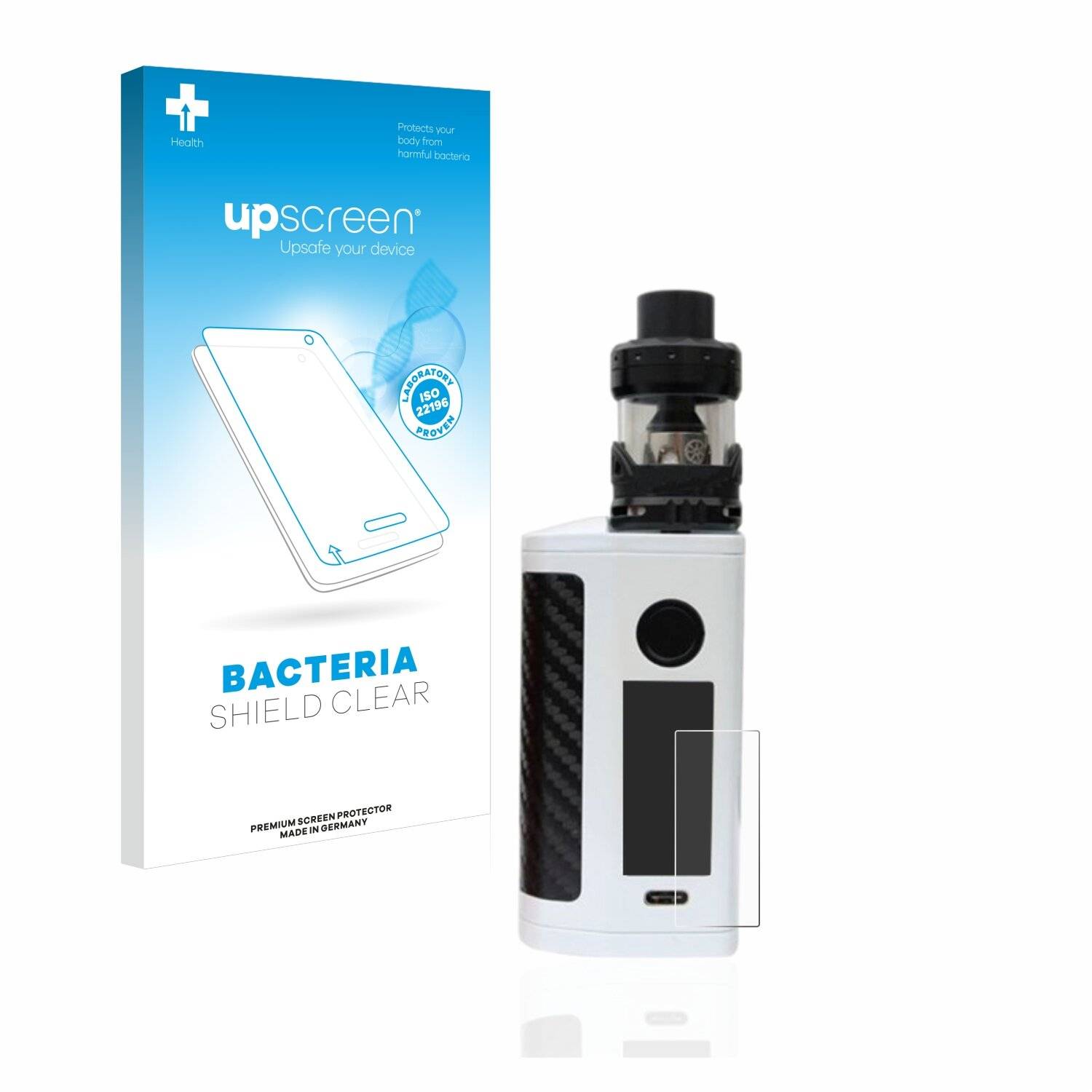 upscreen Bacteria Shield Clear Premium Antibakterielle Displayschutzfolie für Asmodus Minkin