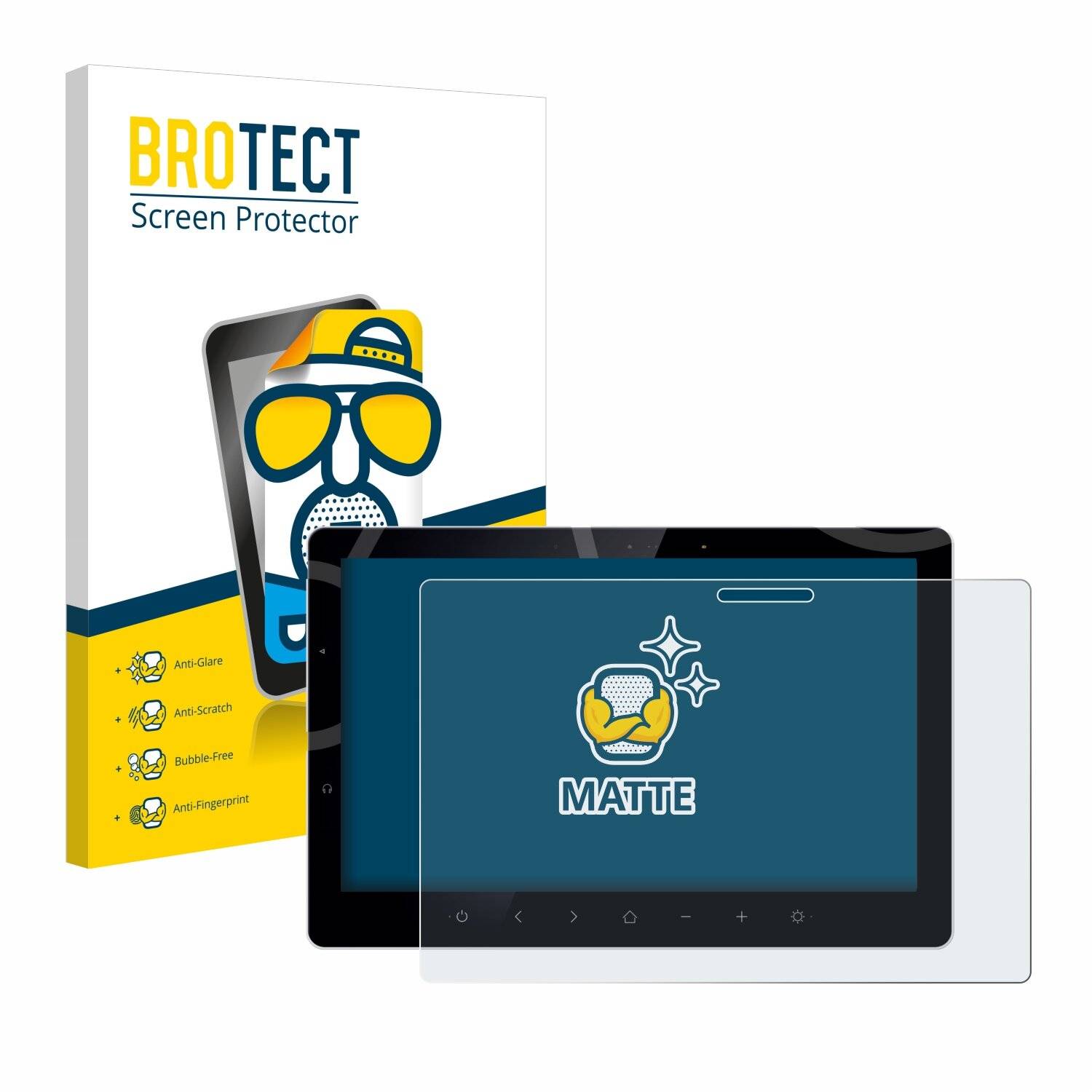 BROTECT Matte Displayschutzfolie für Bewatec .Tablet SF 13 - Entspiegelt,