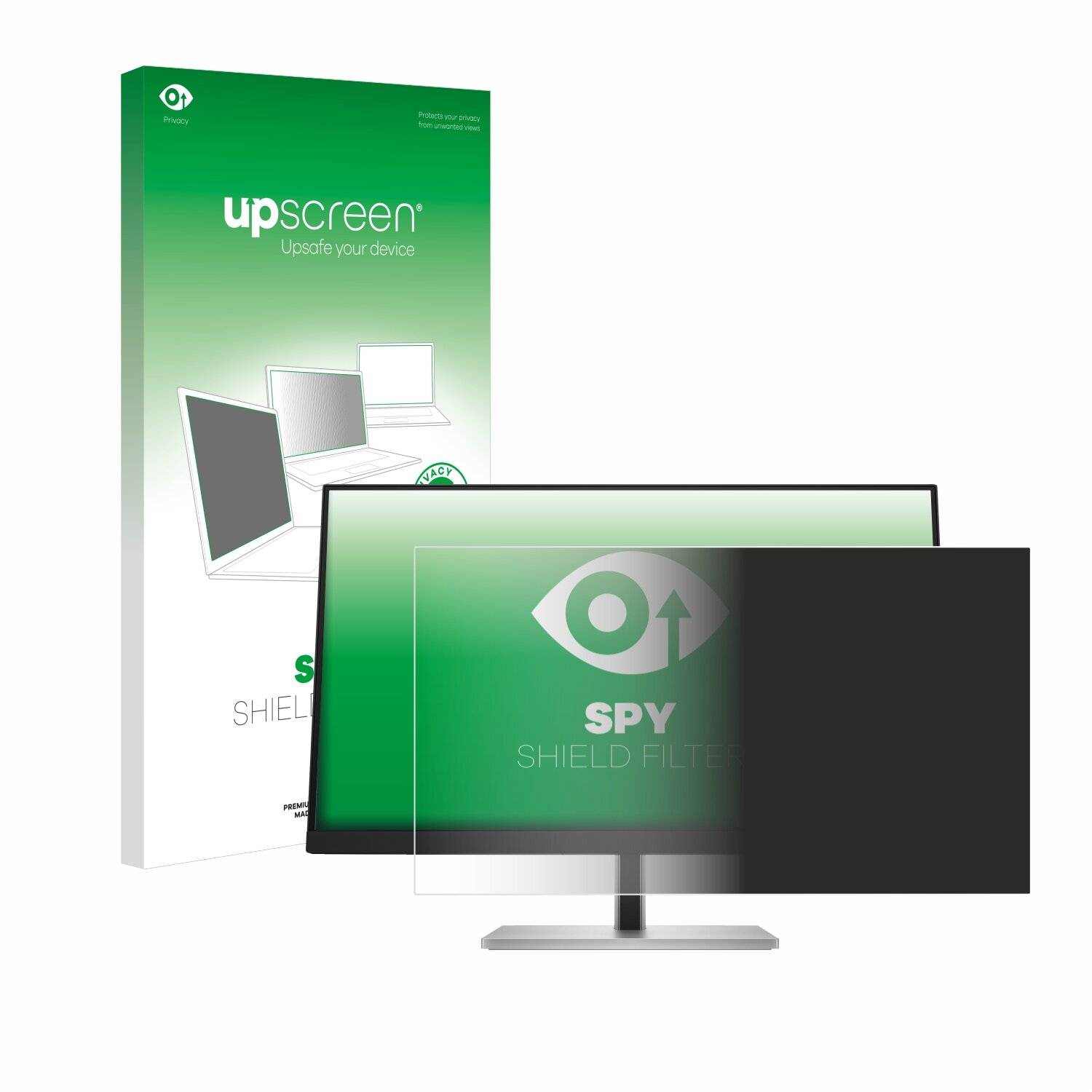 upscreen Spy Shield Filter Premium Blickschutzfilter für HP E24 G5