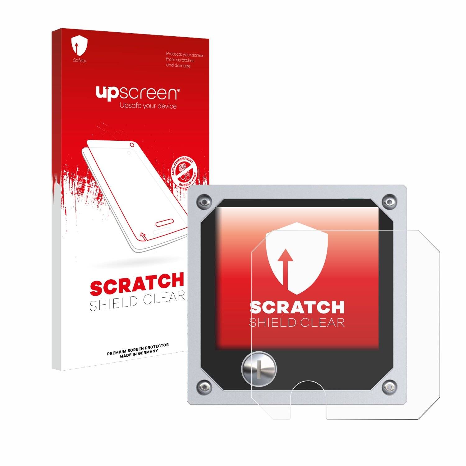 upscreen Scratch Shield Clear Premium Displayschutzfolie für burster Resistomat