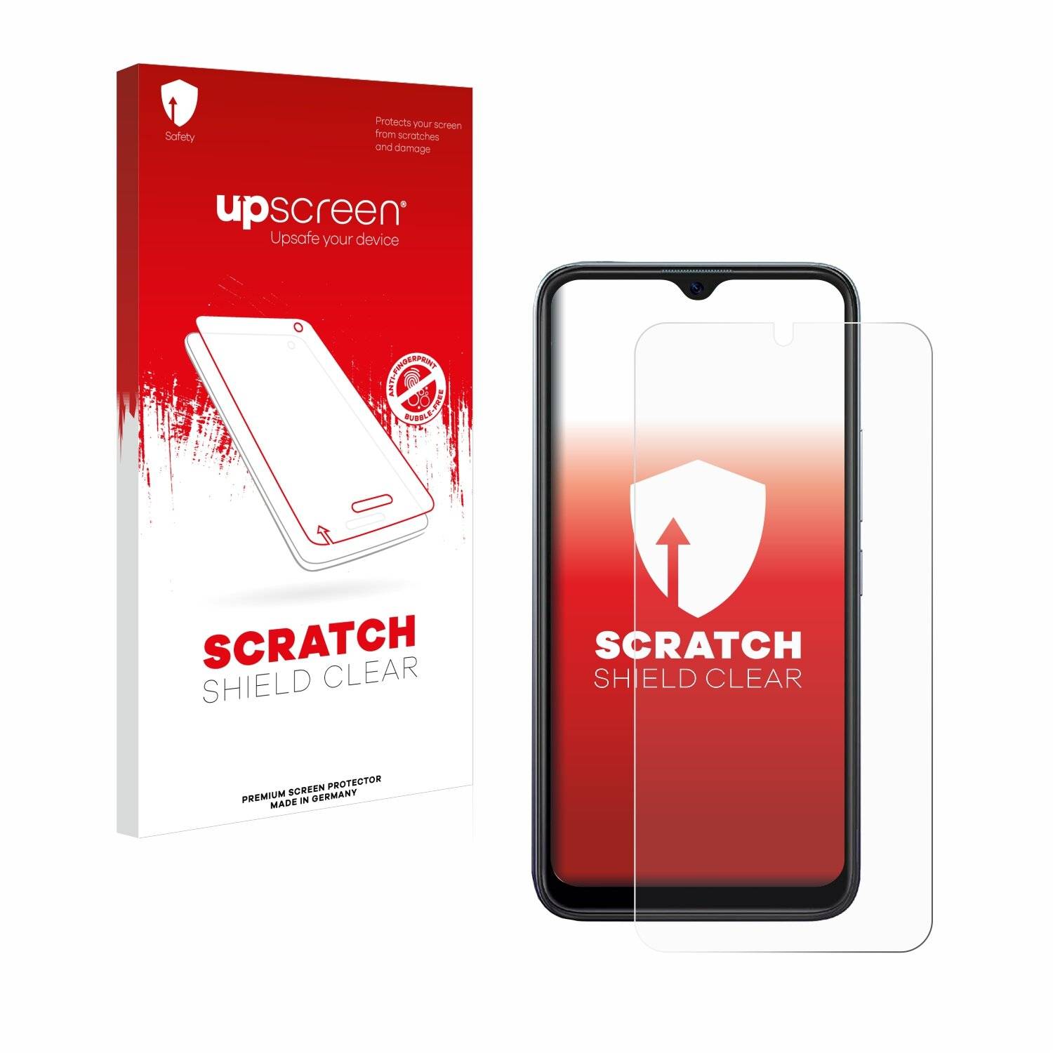upscreen Scratch Shield Clear Premium Displayschutzfolie für Itel