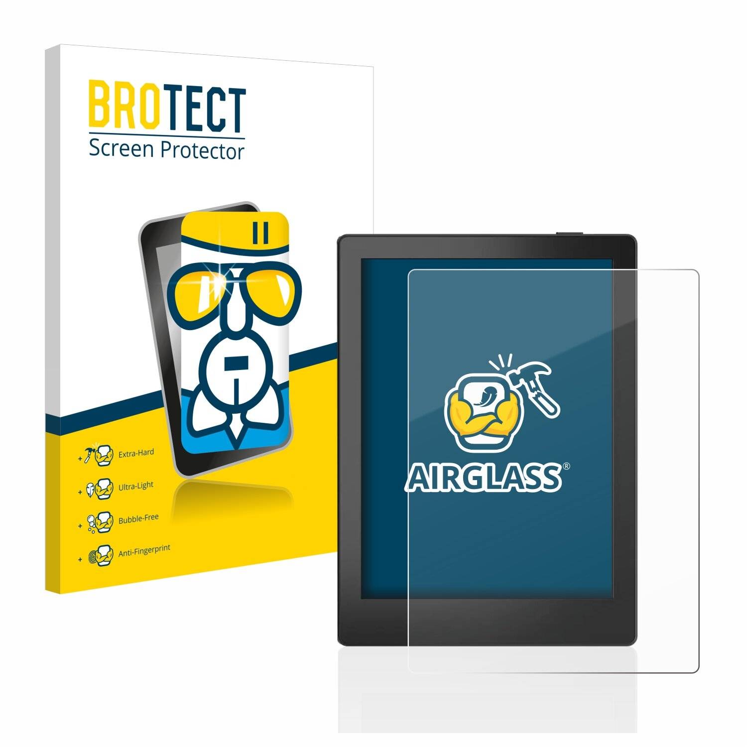 BROTECT AirGlass Schutzglas Folie für Onyx Boox Poke