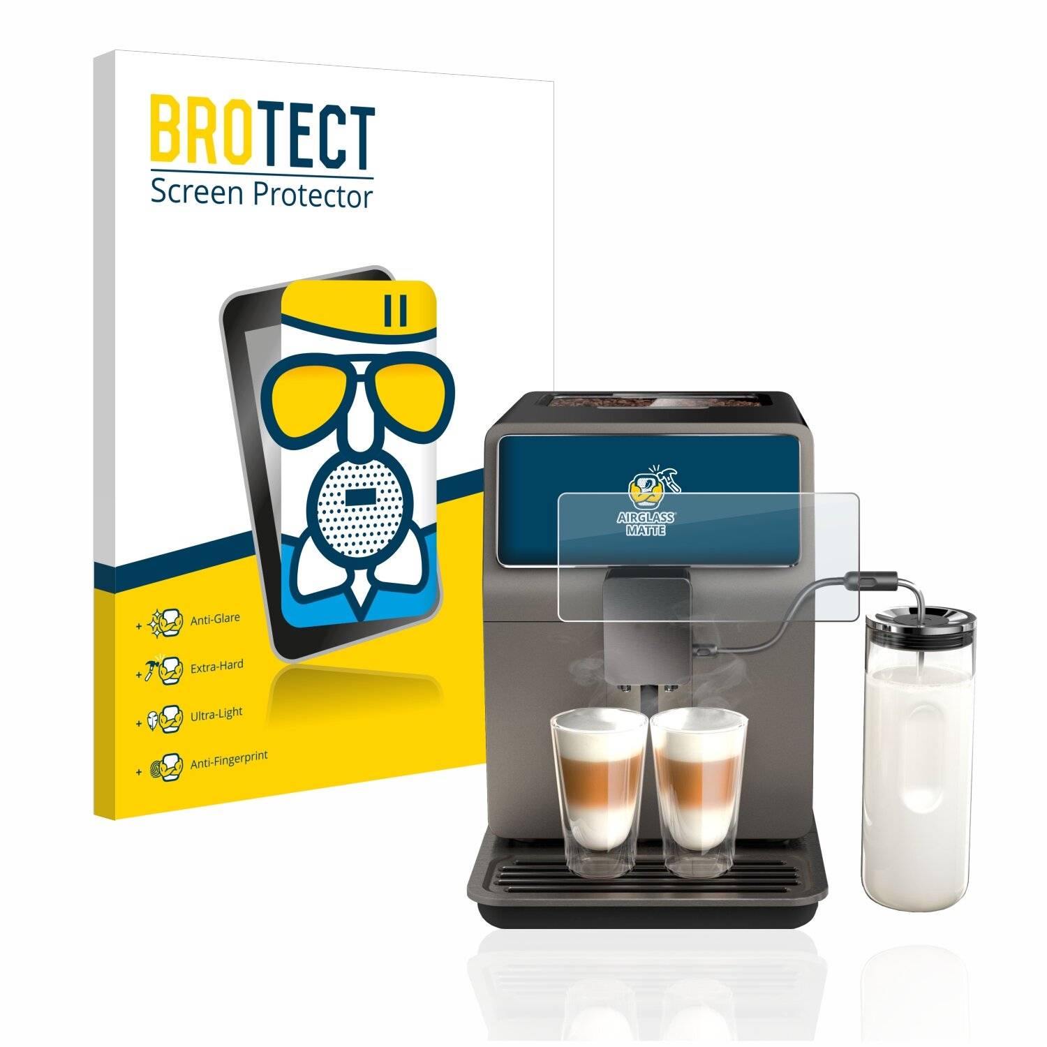 BROTECT AirGlass Matte Schutzglas Folie für WMF Perfection